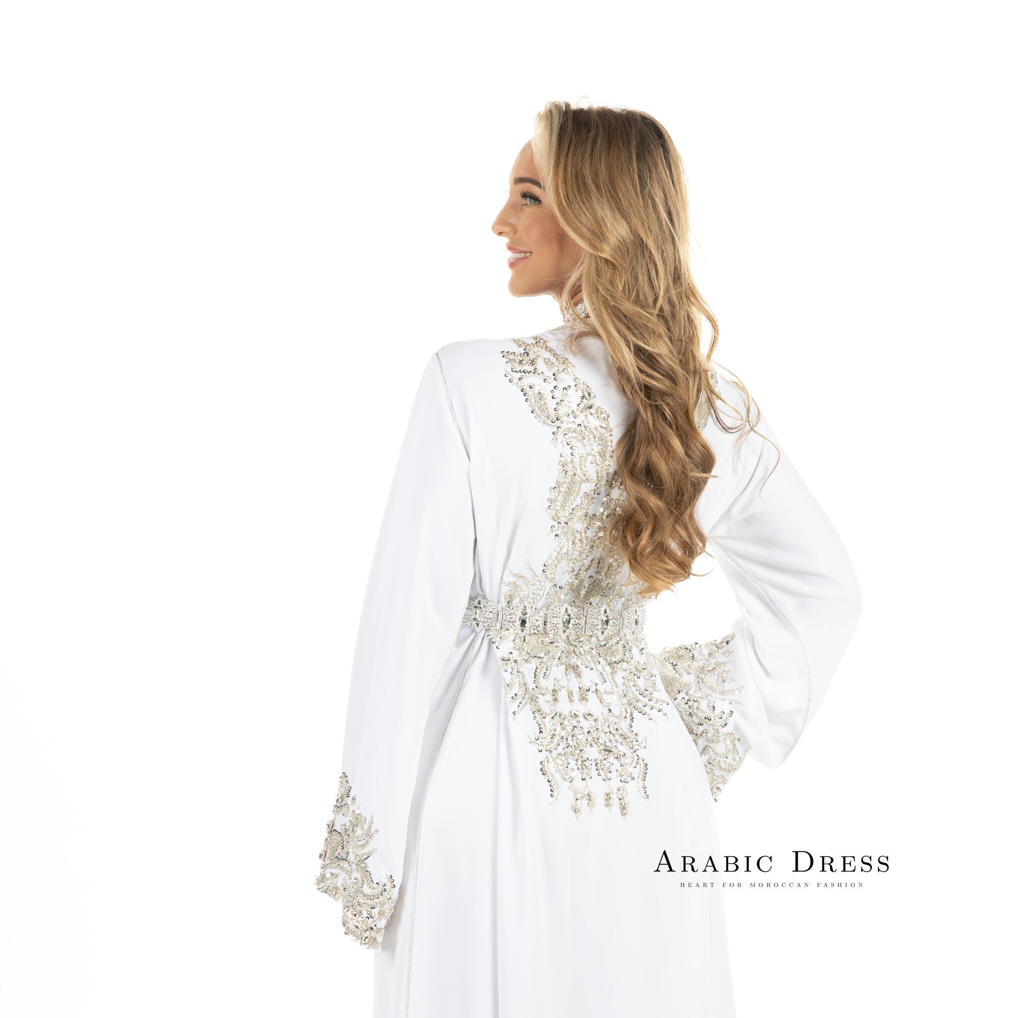 Caftan Salwa Brokenwhite