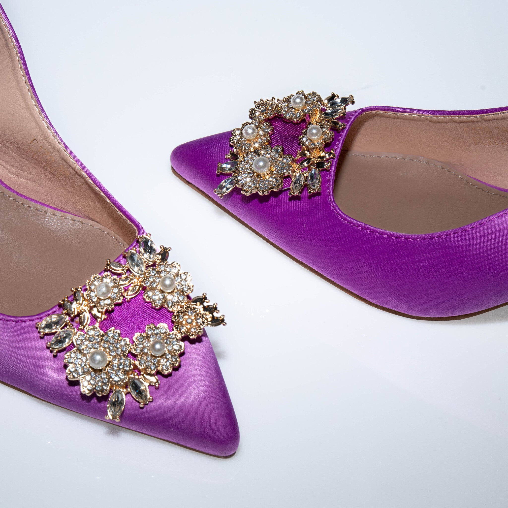 Neyla heels purple