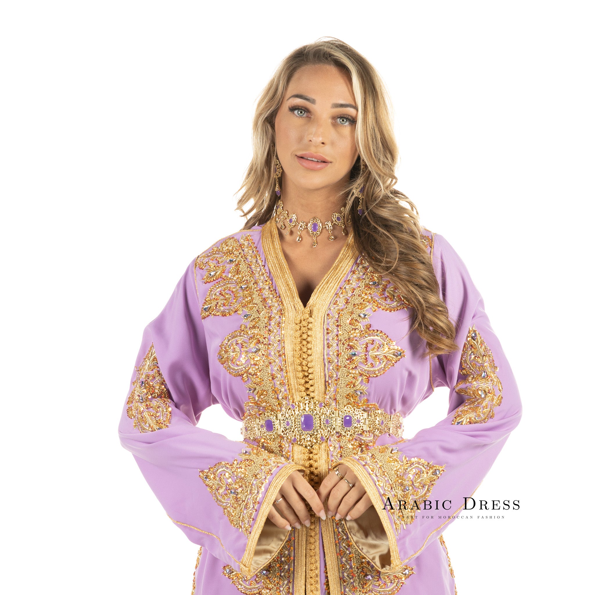 Caftan Nasima Thistle