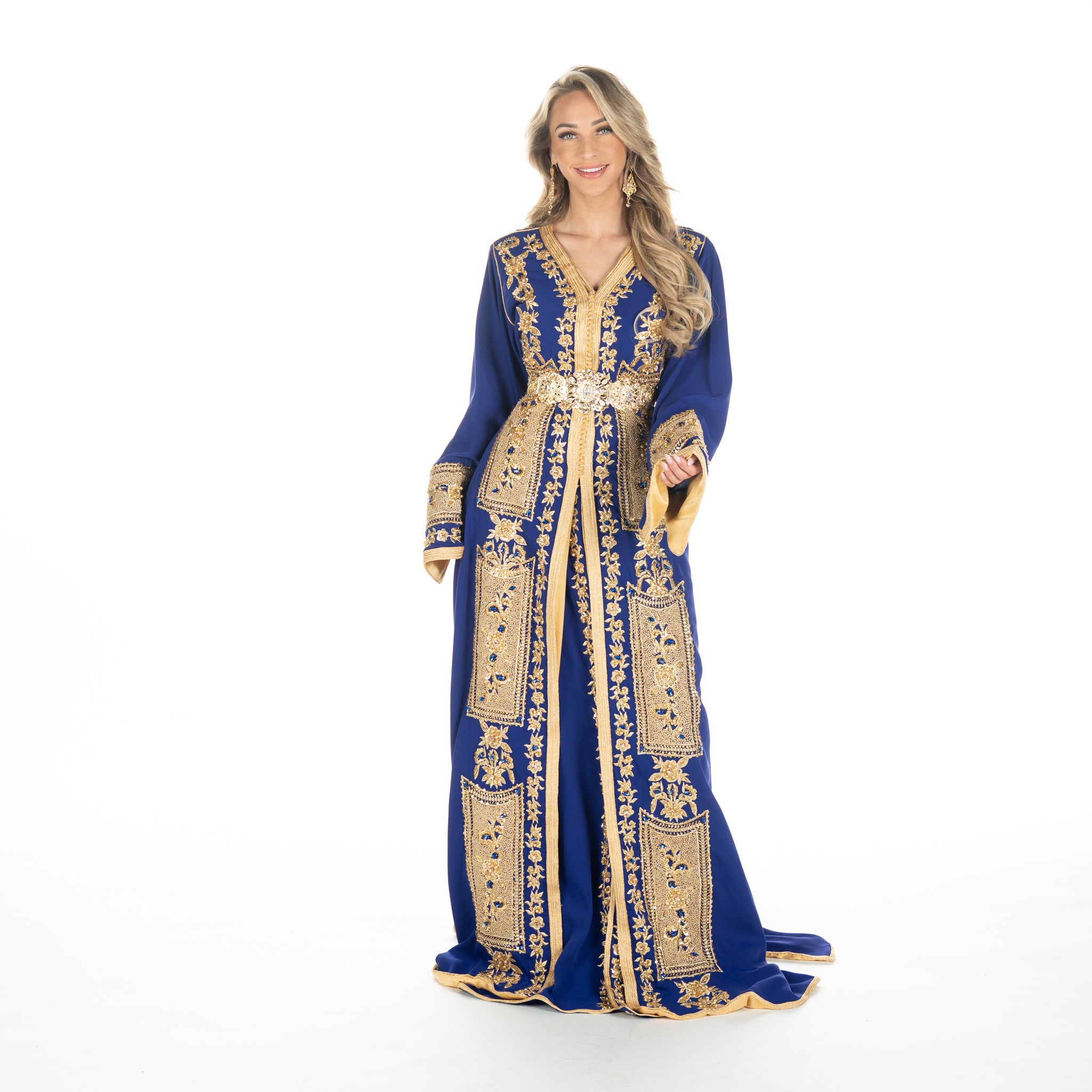 Exclusieve Caftan Levi Royal Blue