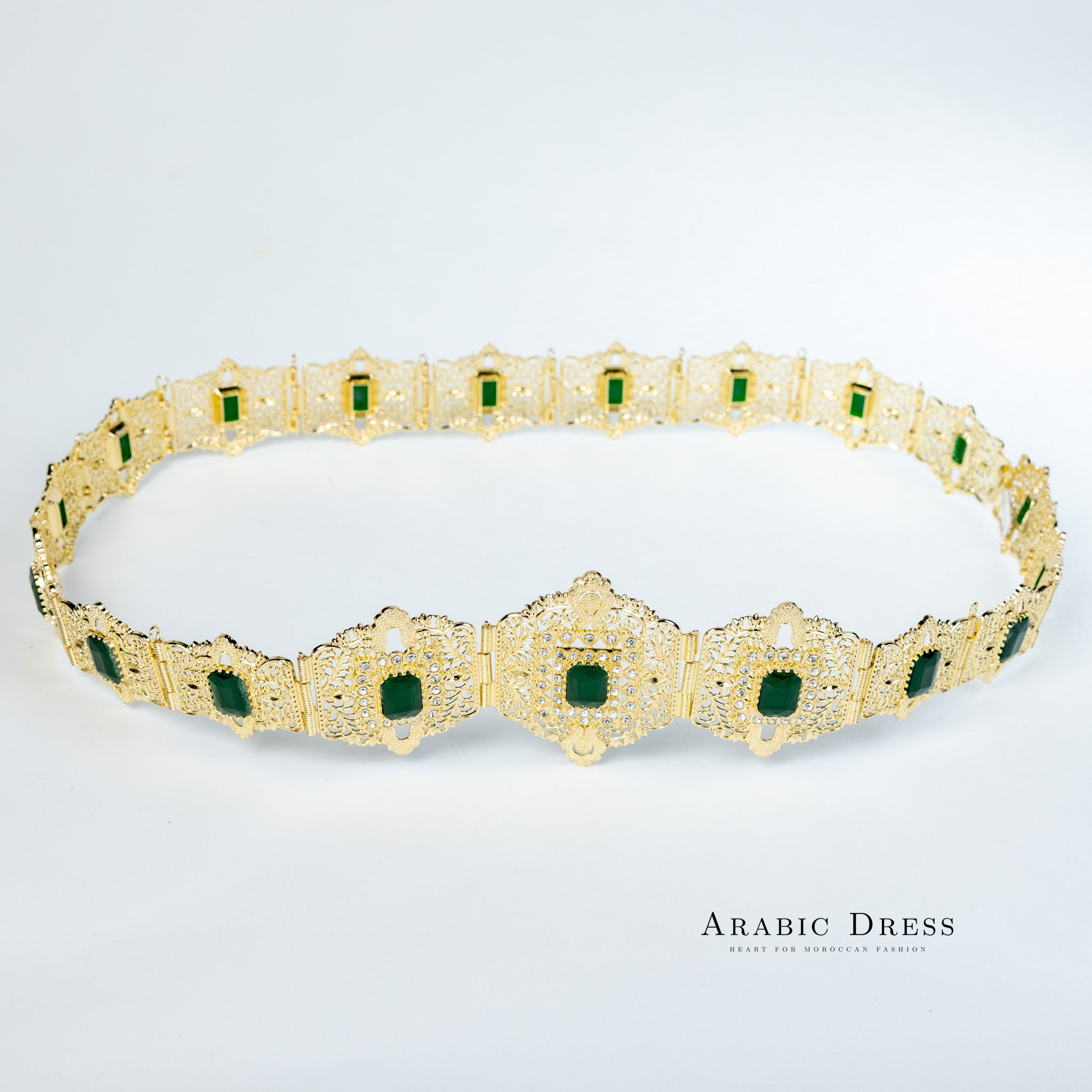 Mihi Gold/Darkgreen Belt