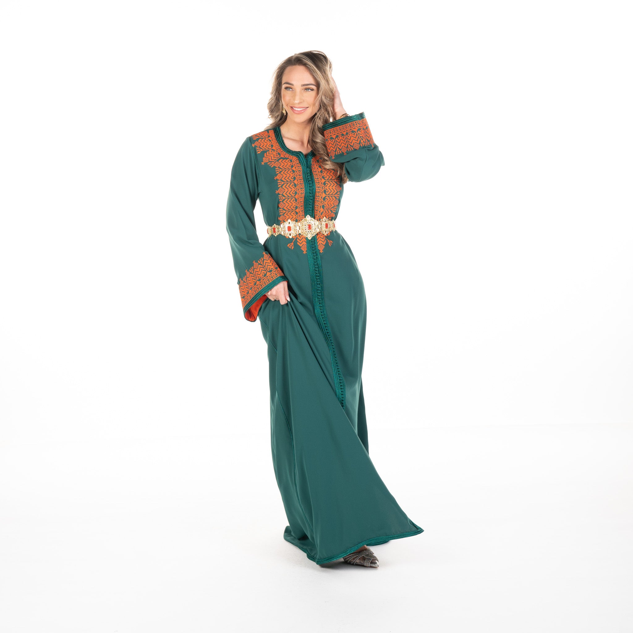 Caftan Nada Darkgreen
