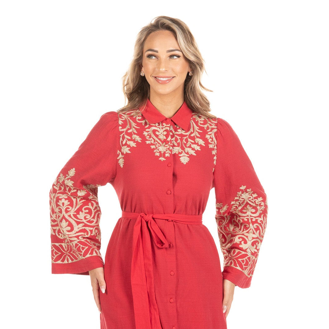 Caftan Lara Red
