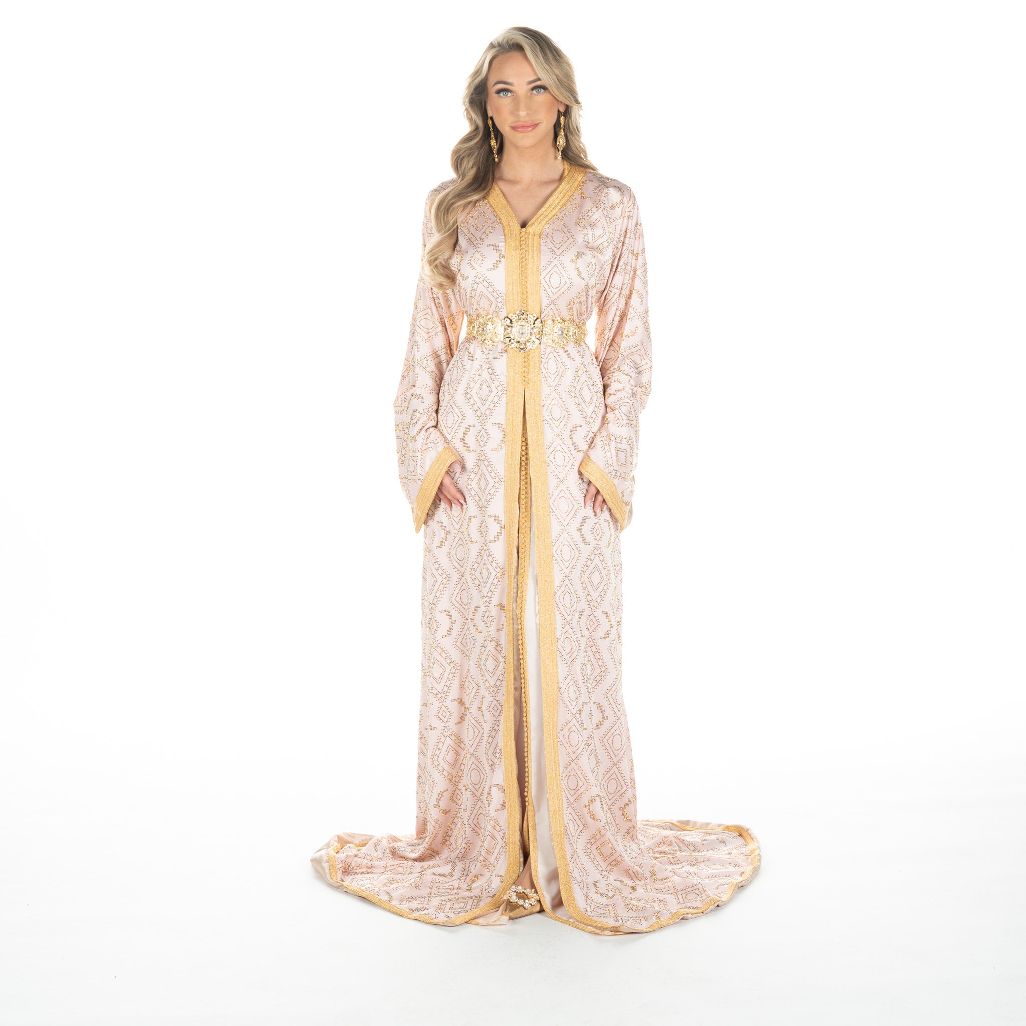 Exclusieve Caftan Inaya Pink
