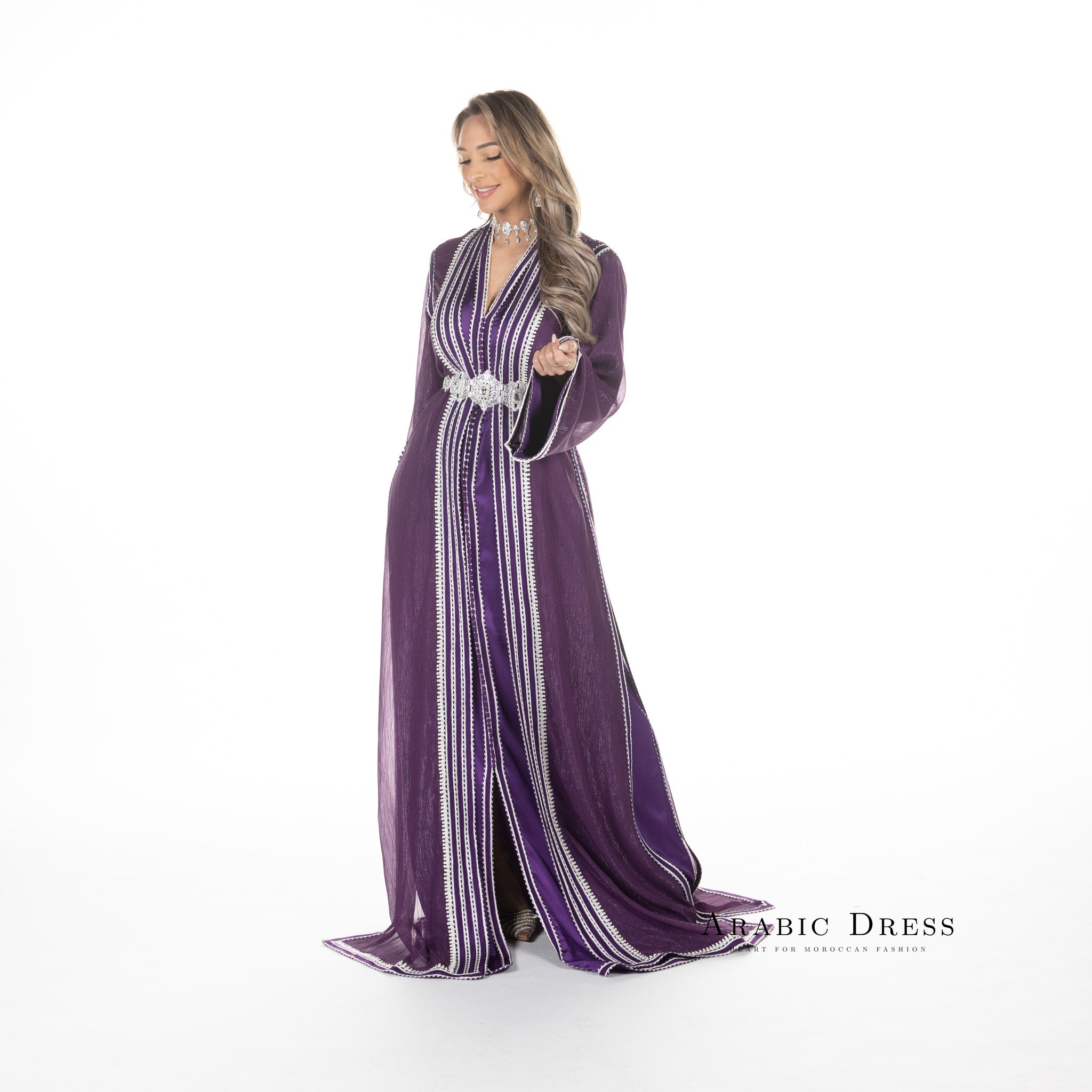 Caftan Hiba Purple