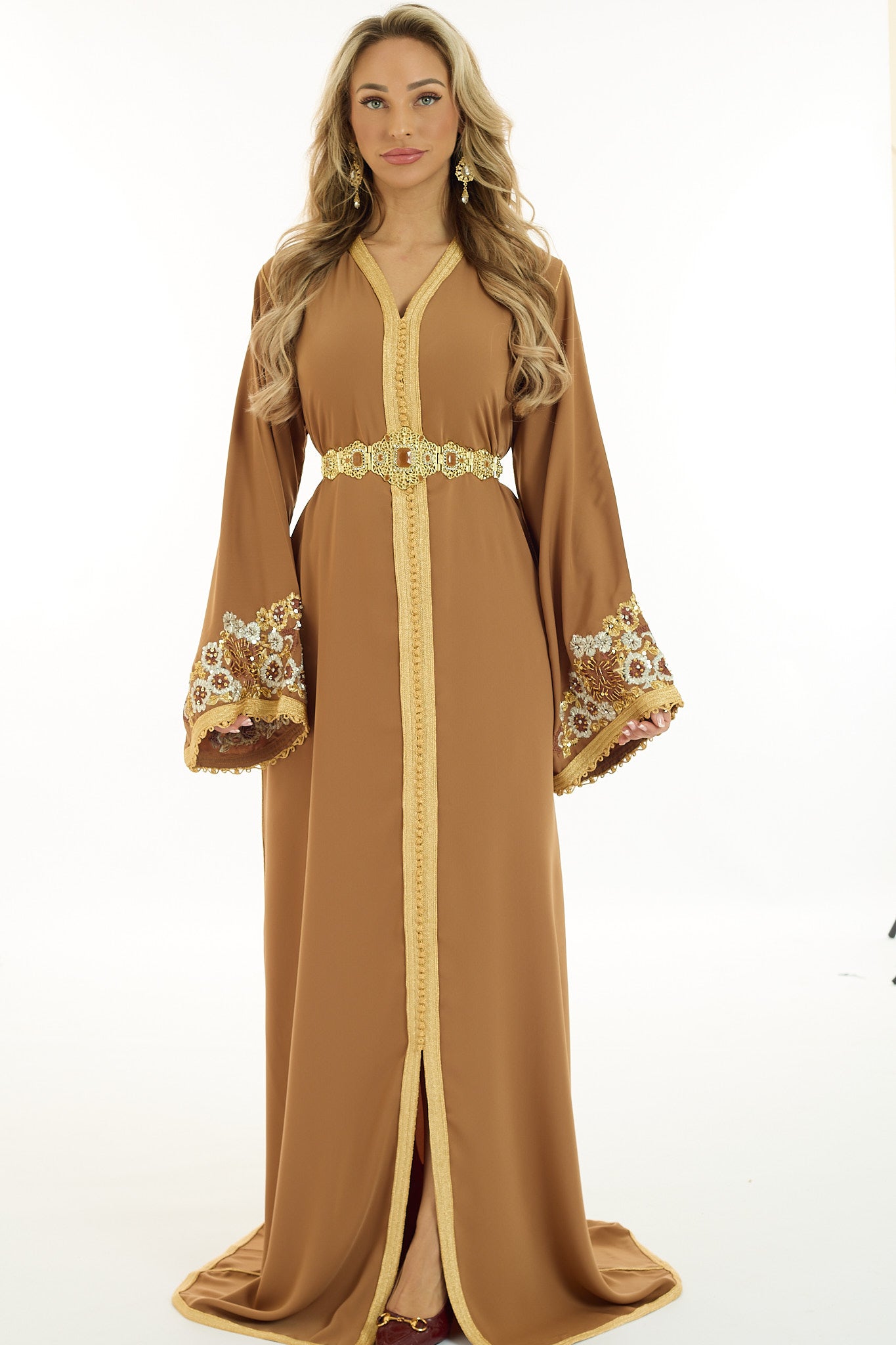 Caftan Zahra Brown