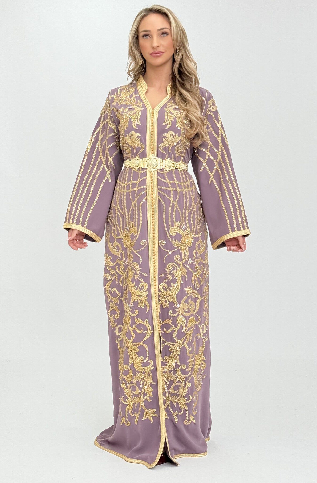 Caftan Liyana Purple