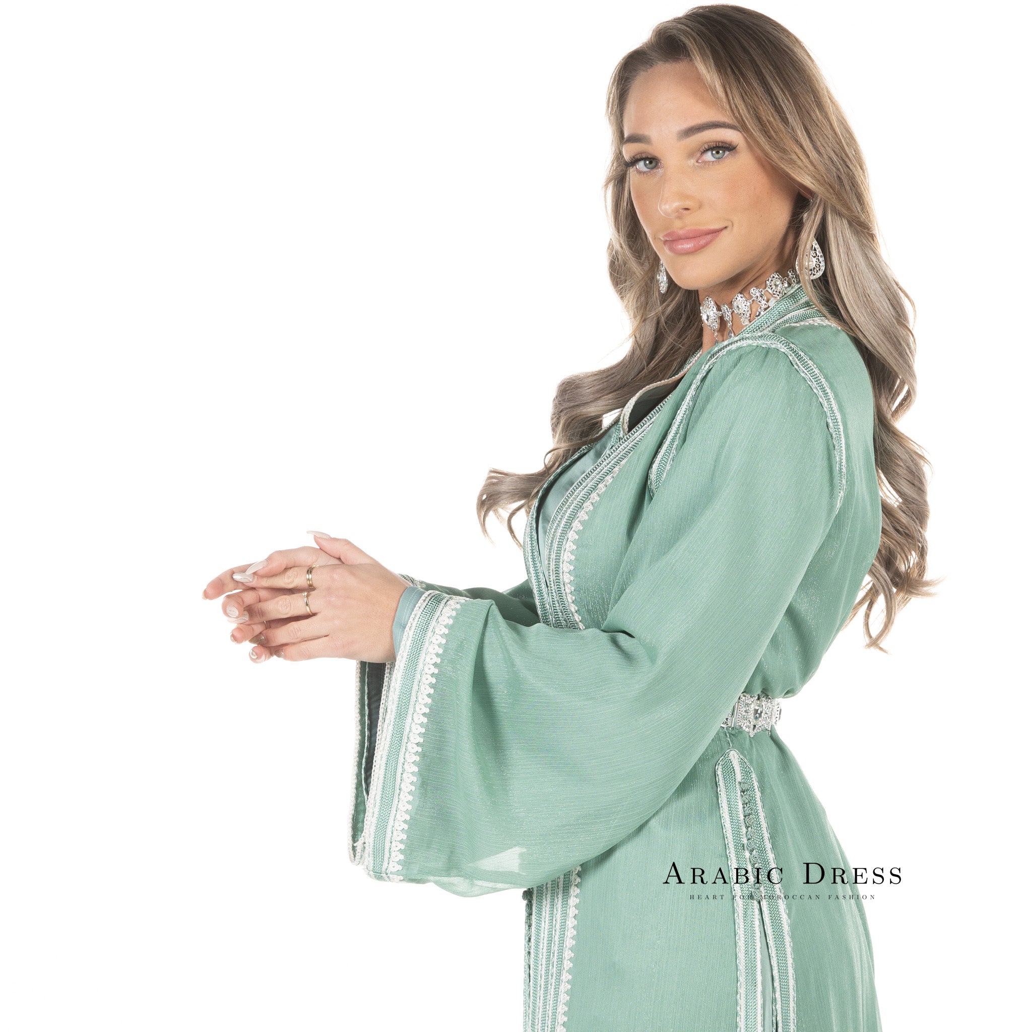 Caftan Hiba Green
