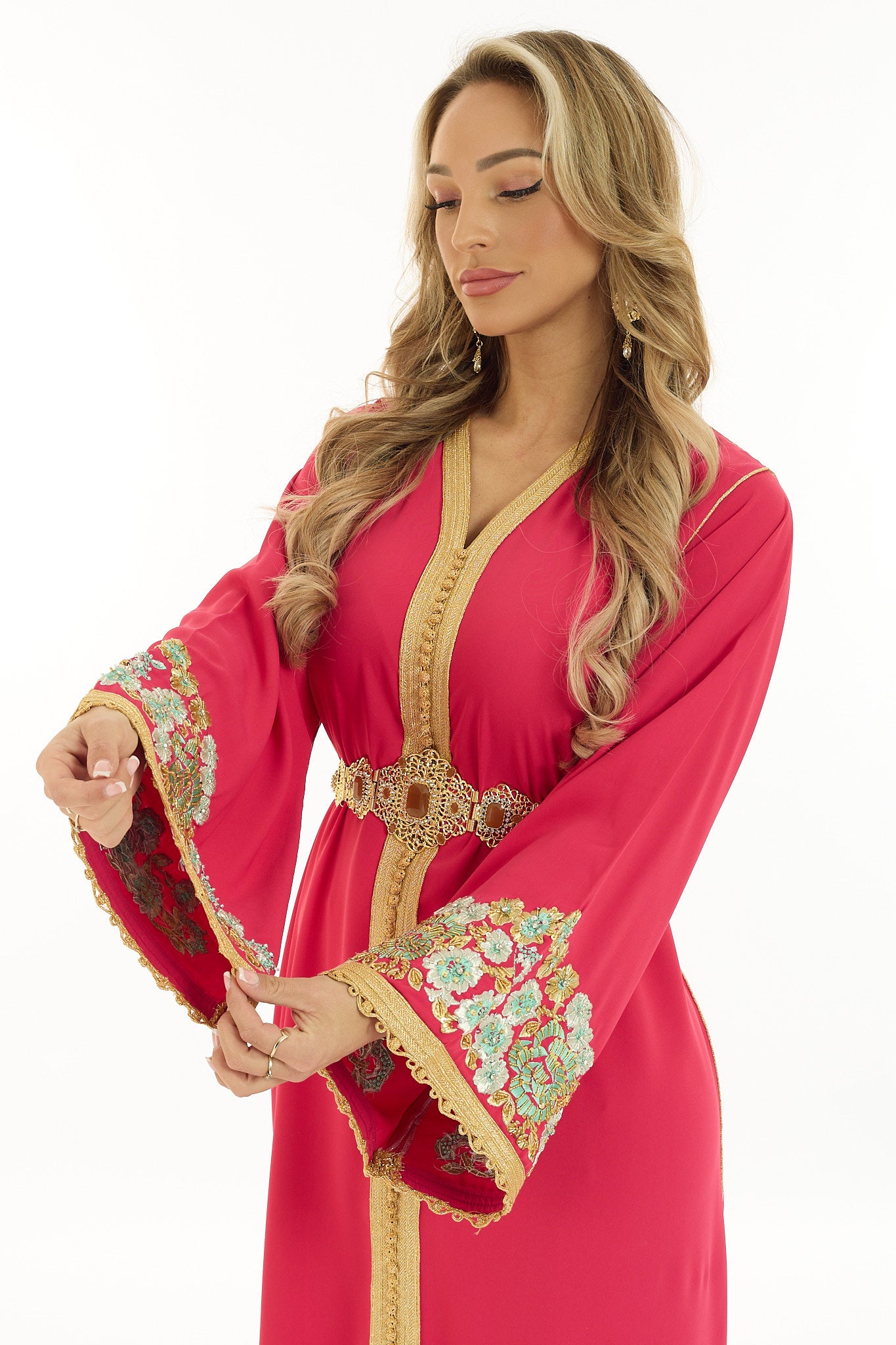Caftan Zahra Fuchia