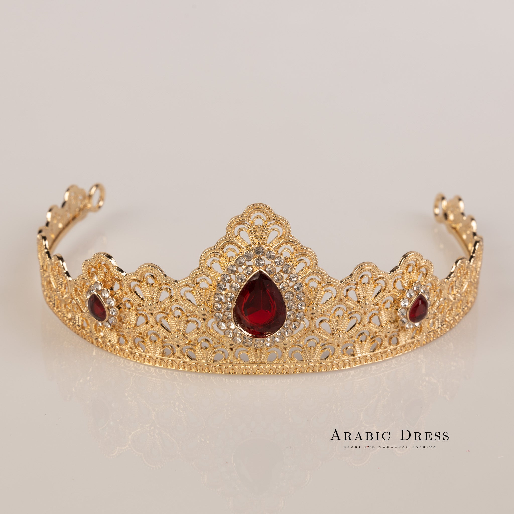 Crown gold red Niss