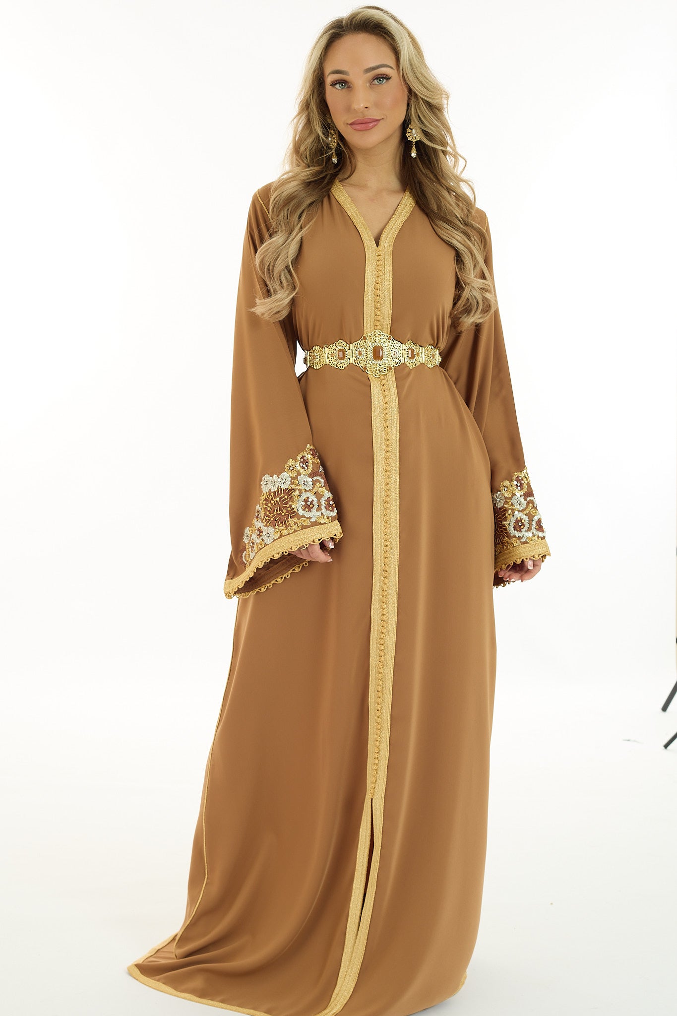 Caftan Zahra Brown