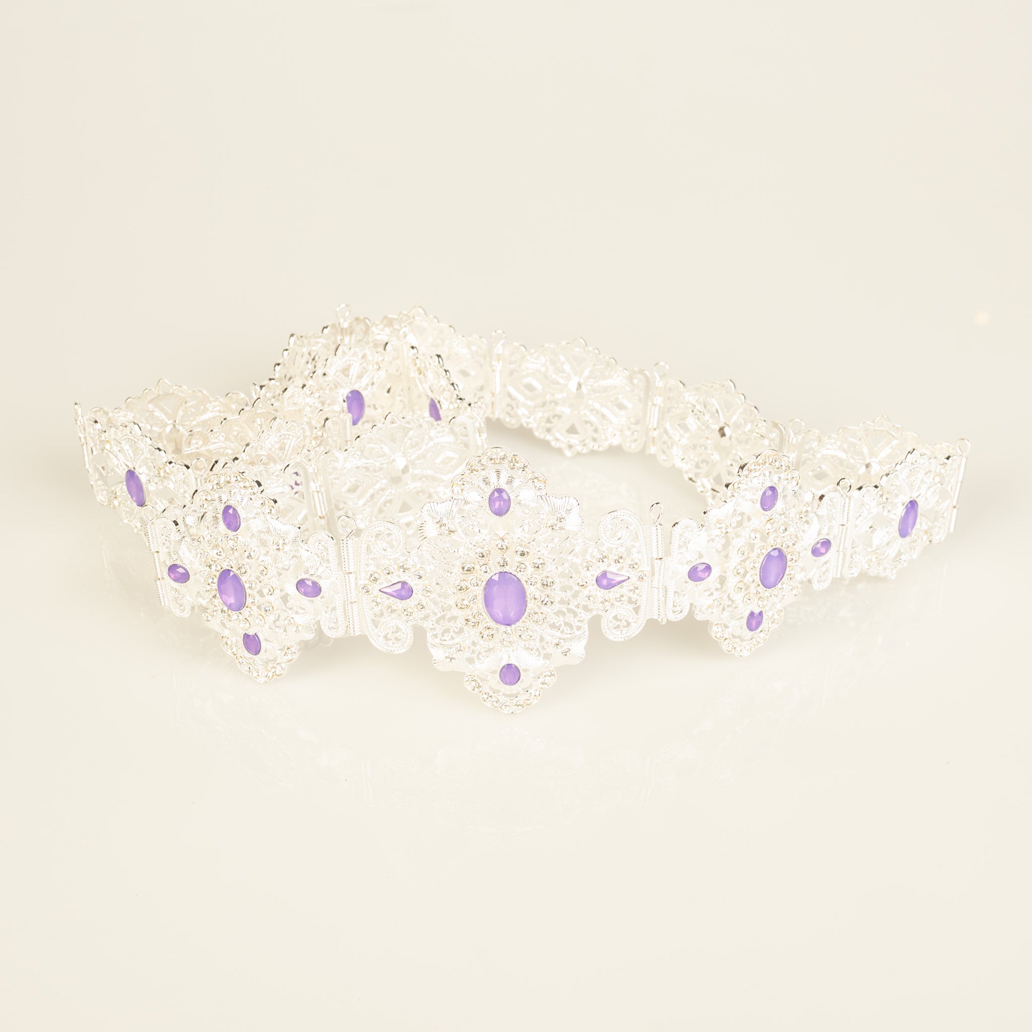 Zen Silver /Violet Belt