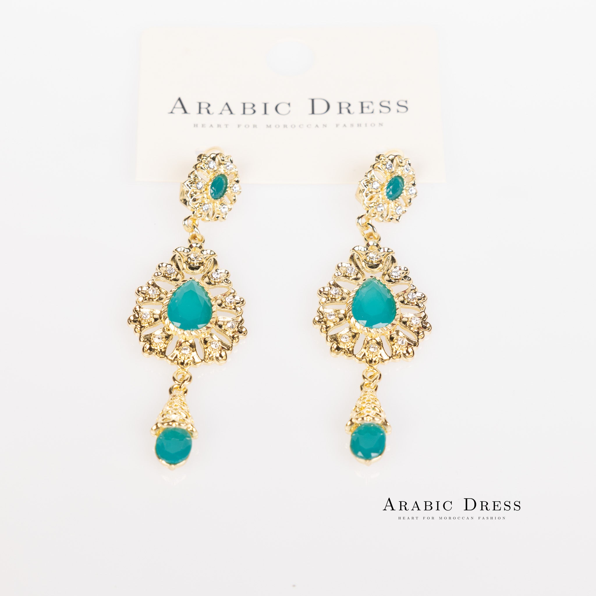 Teal Ara Earrings