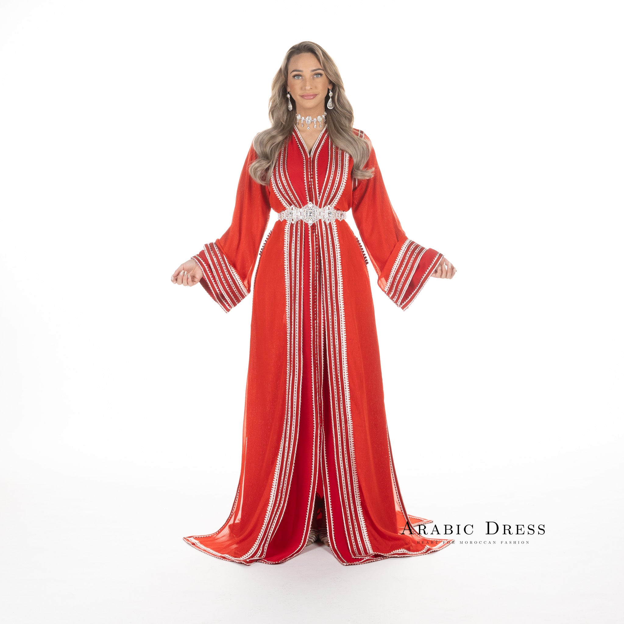 Caftan Hiba Red