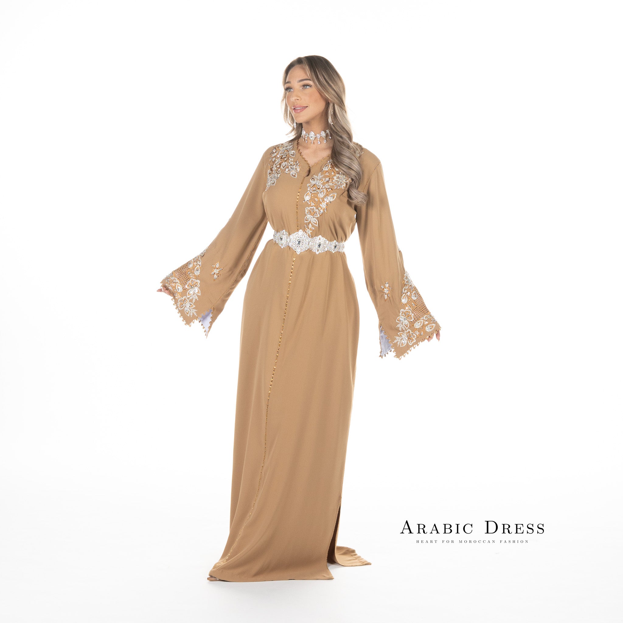 Caftan Norhan Brown