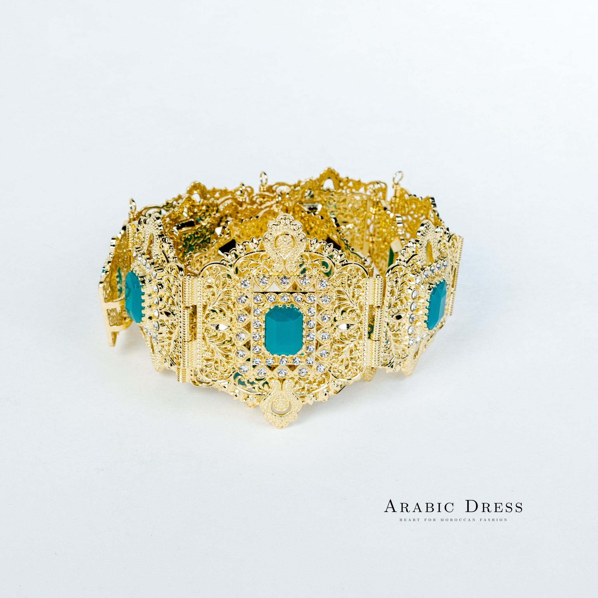 Mihi Gold/Teal Belt