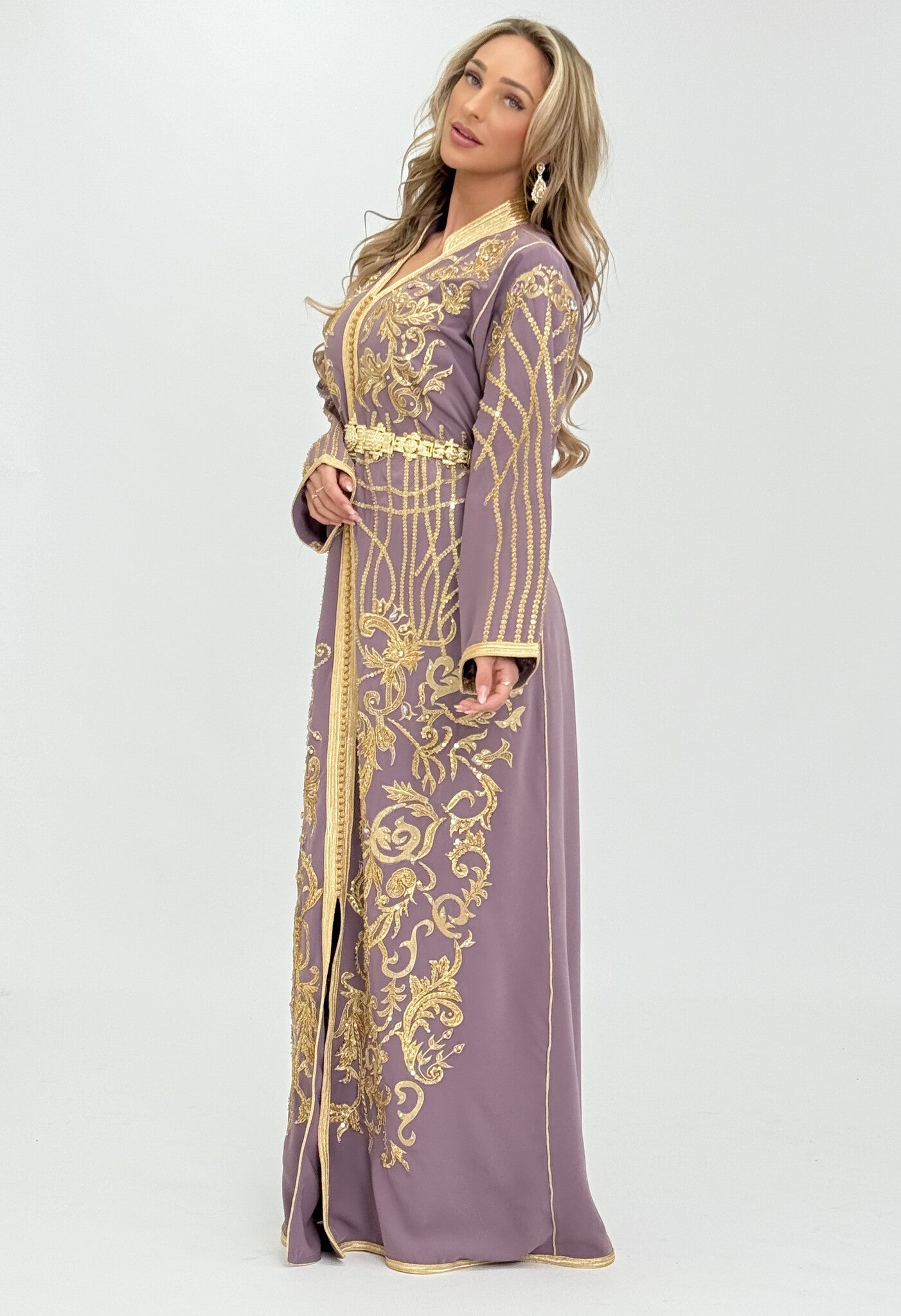 Caftan Liyana Purple