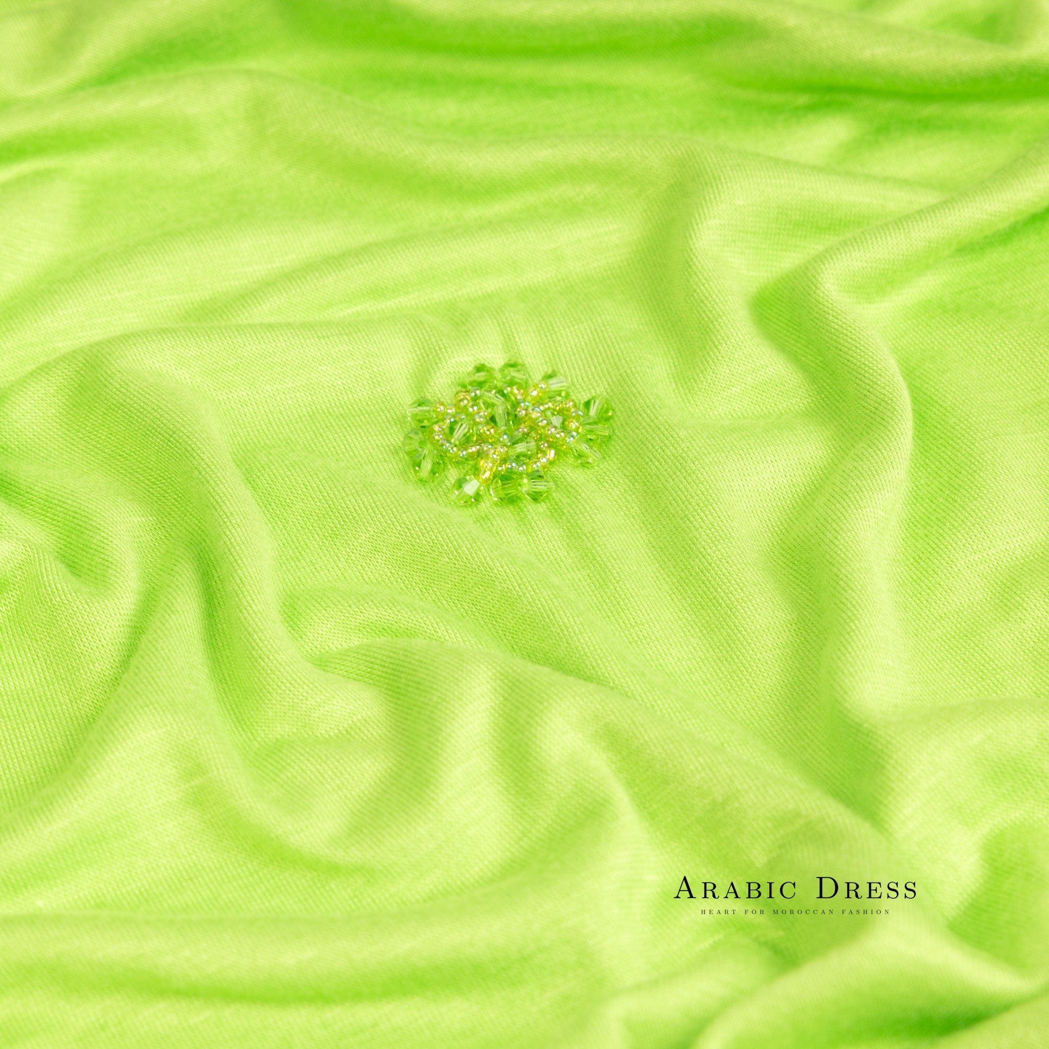 Jersey Hijab Zaya Lime Green