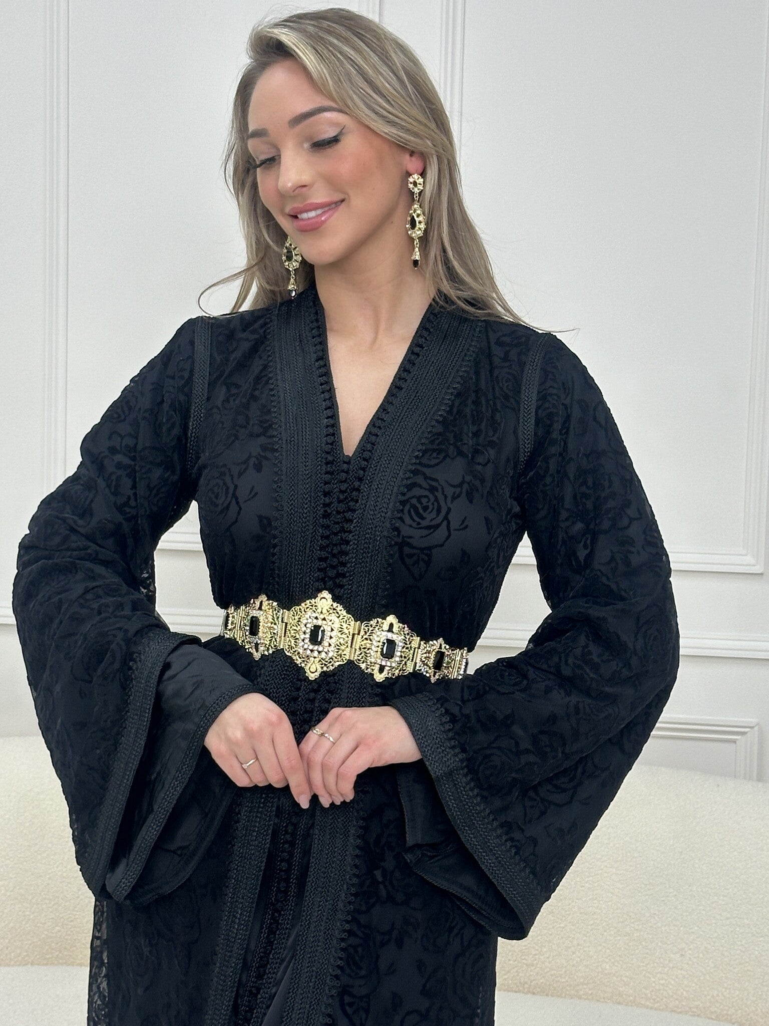 Caftan Charazed Black