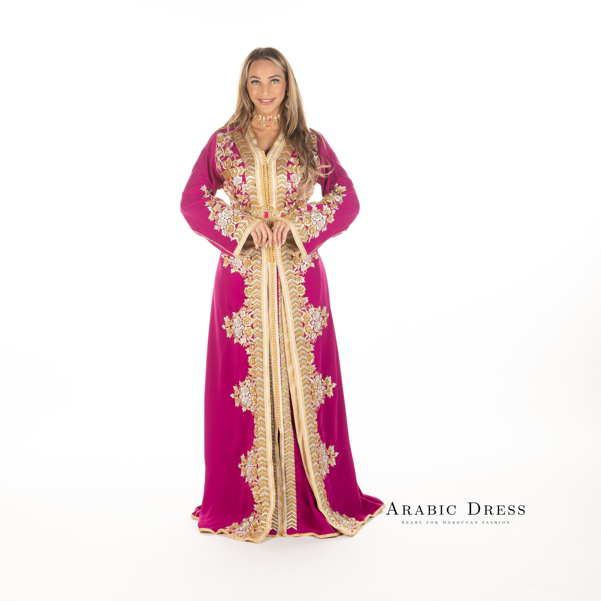 Caftan Nisa Magenta