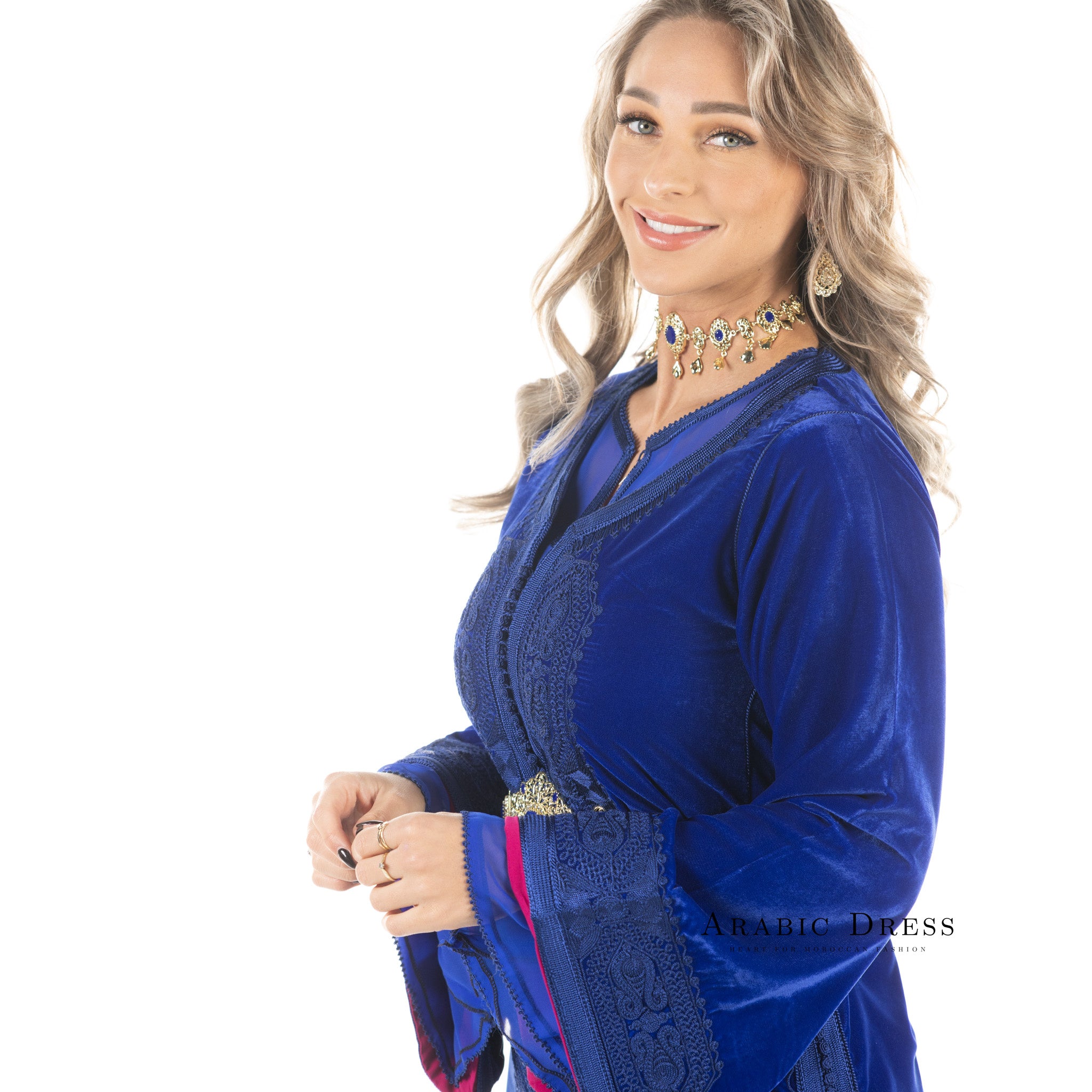 Caftan Lina Royalblue