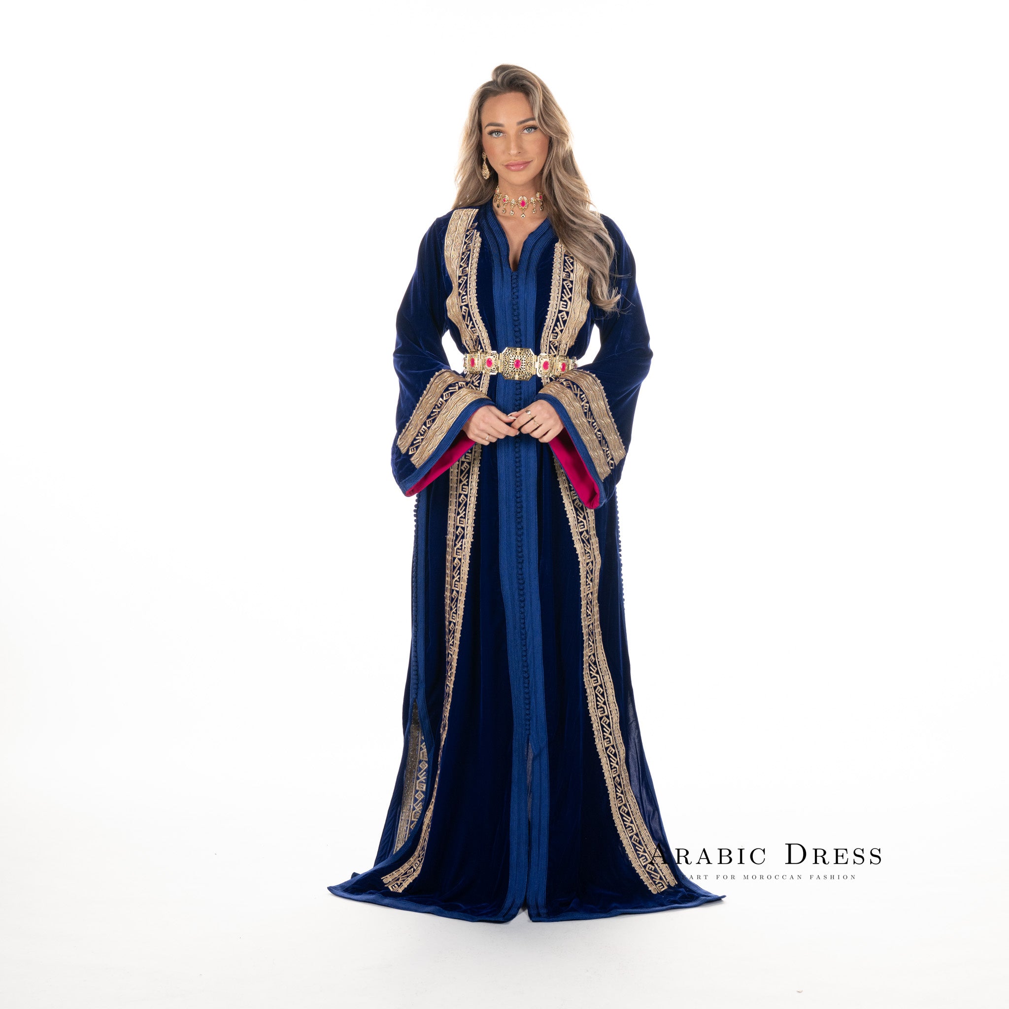 Caftan Romeisa Royalblue