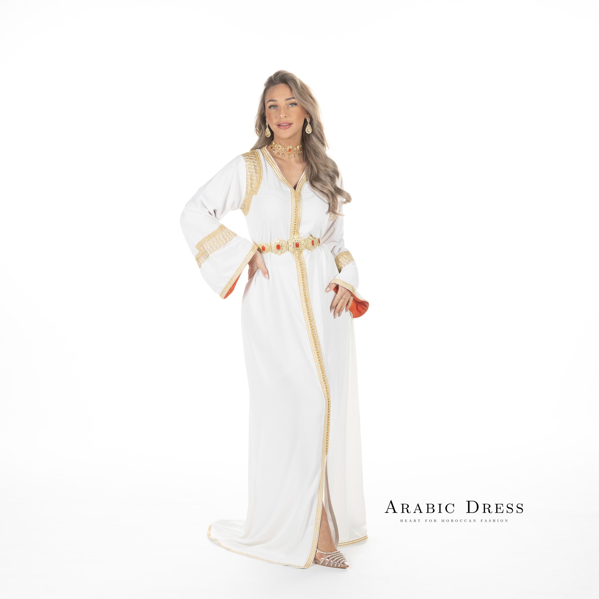 Caftan Hafsa Brokenwhite