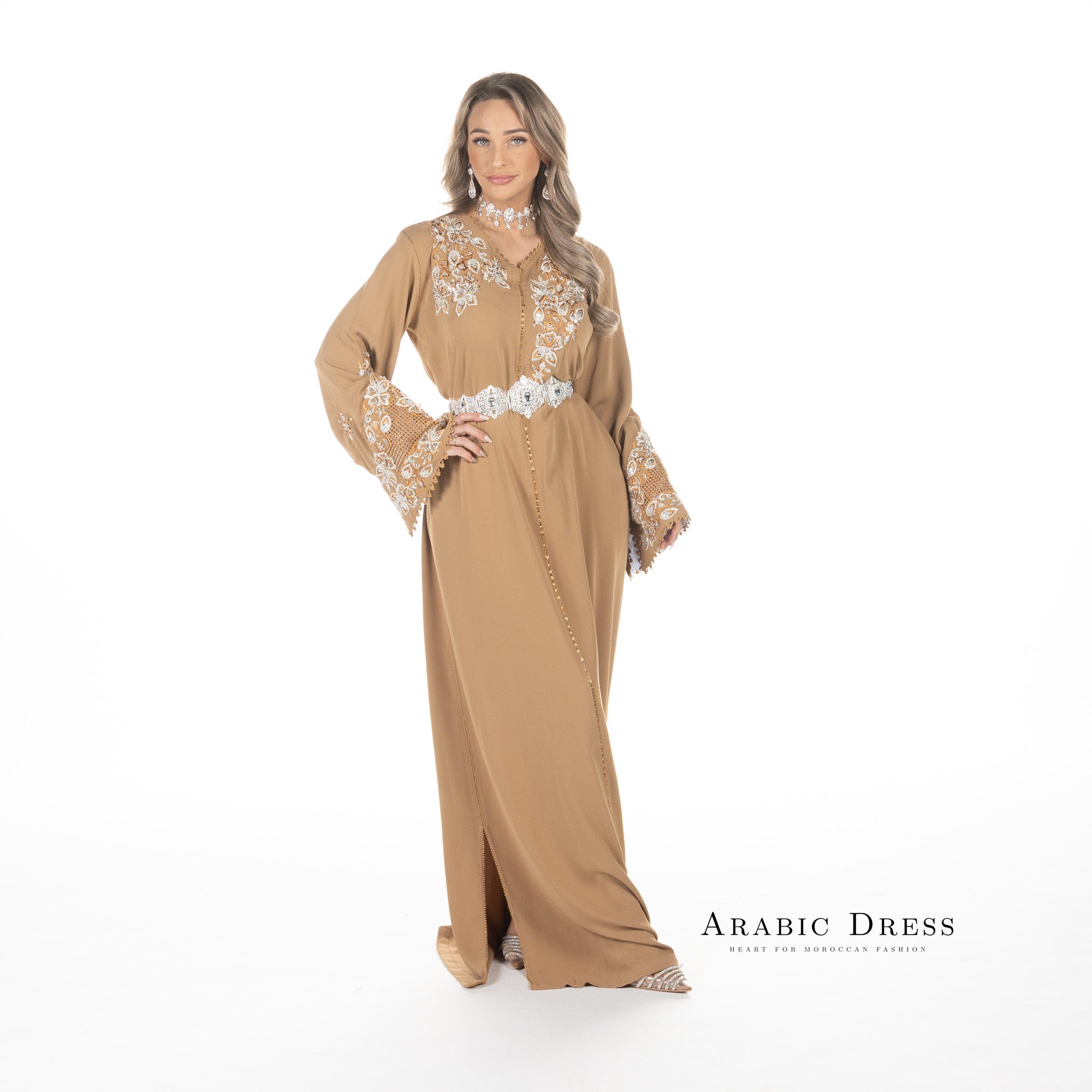Caftan Norhan Brown
