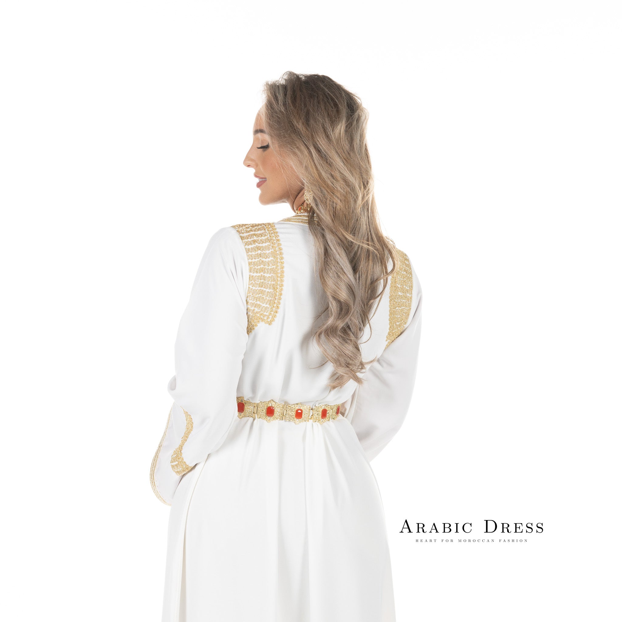 Caftan Hafsa Brokenwhite