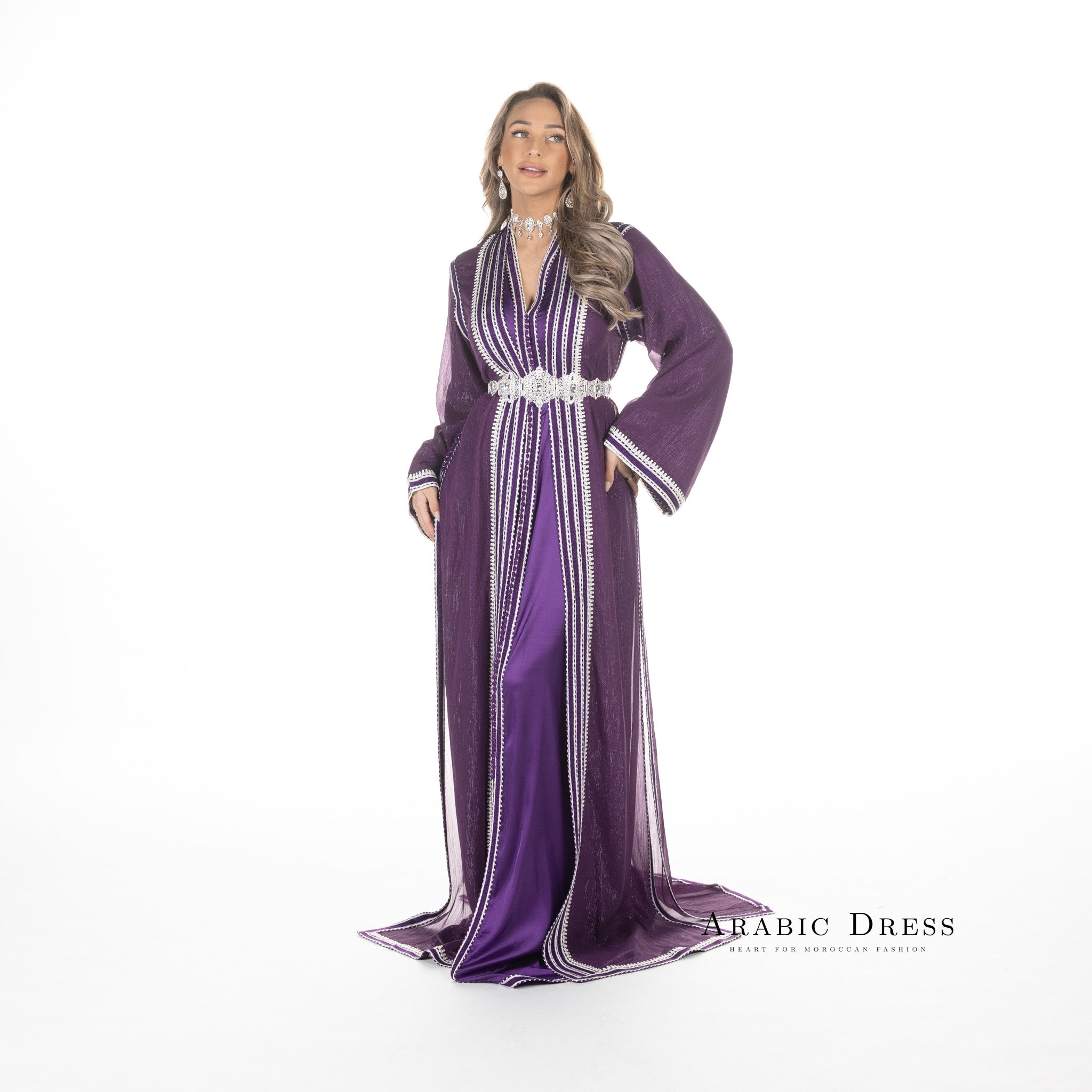 Caftan Hiba Purple
