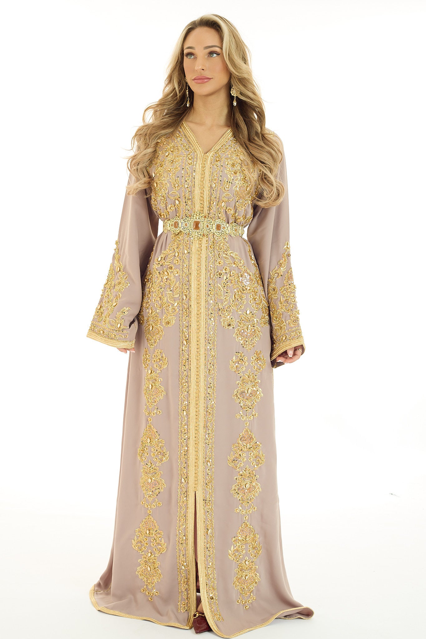 Caftan Souhaila Nude