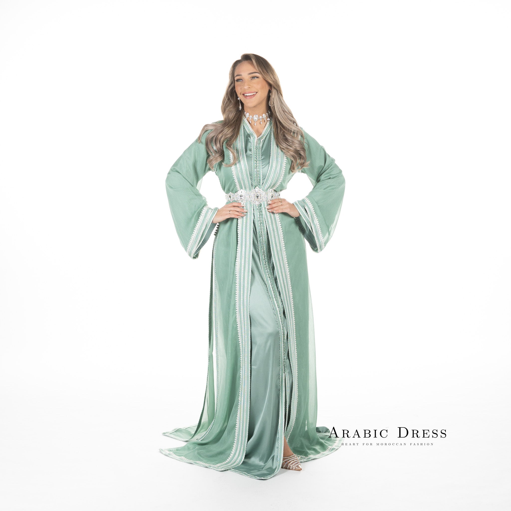 Caftan Hiba Green