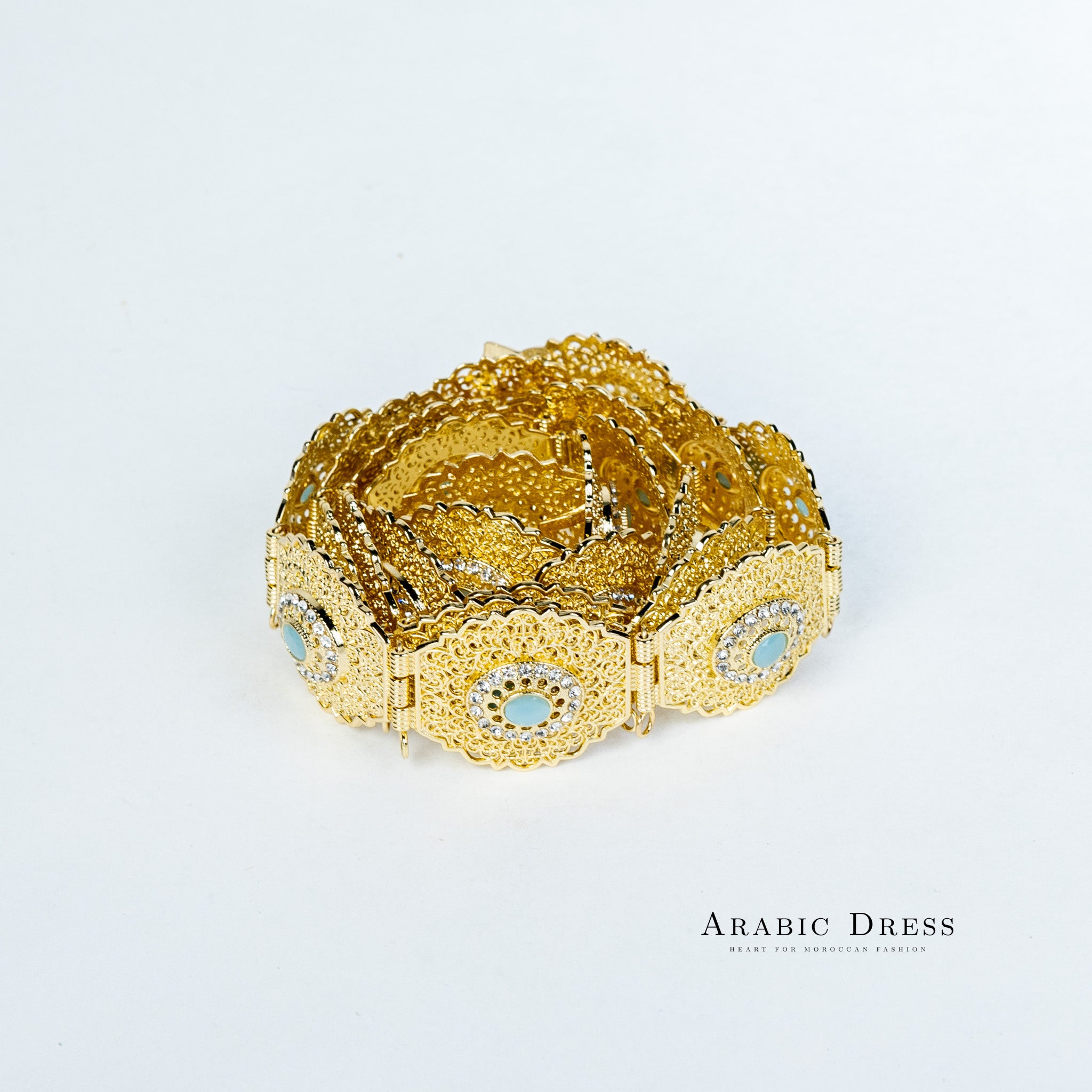 Yon Gold/Turquiose Belt