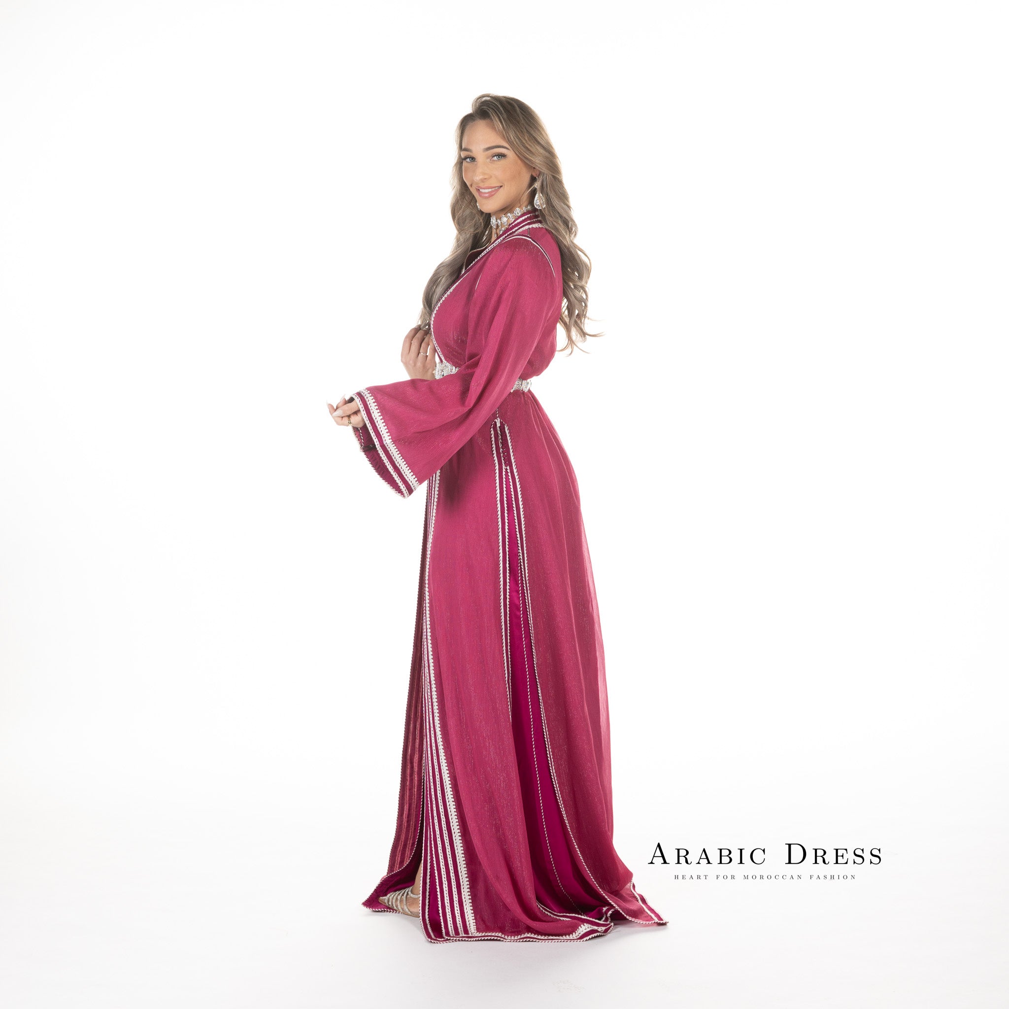 Caftan Hiba Magenta