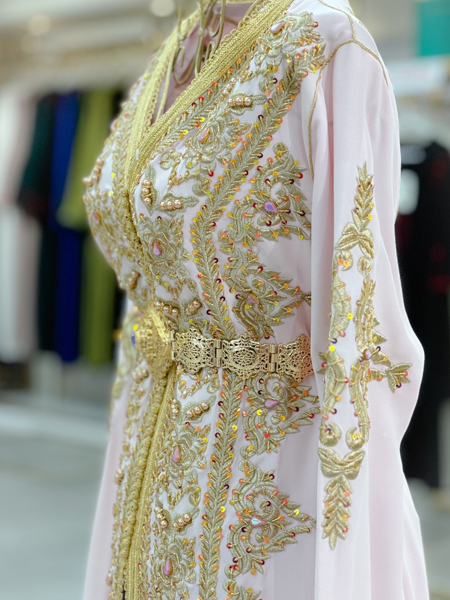 Caftan Layla Powderpink