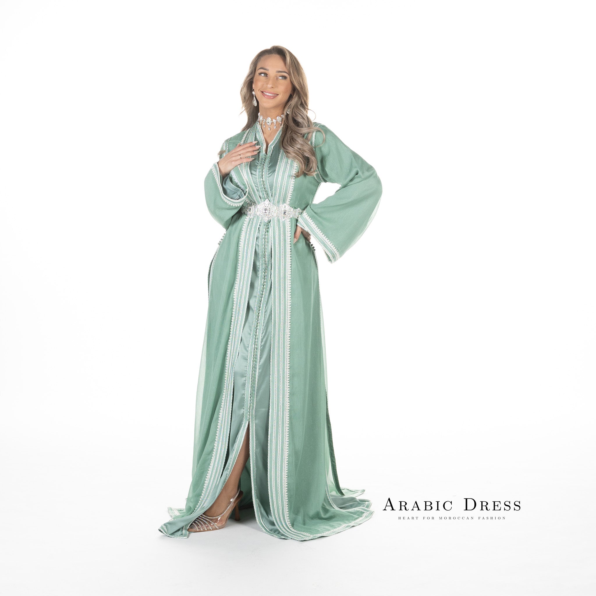 Caftan Hiba Green
