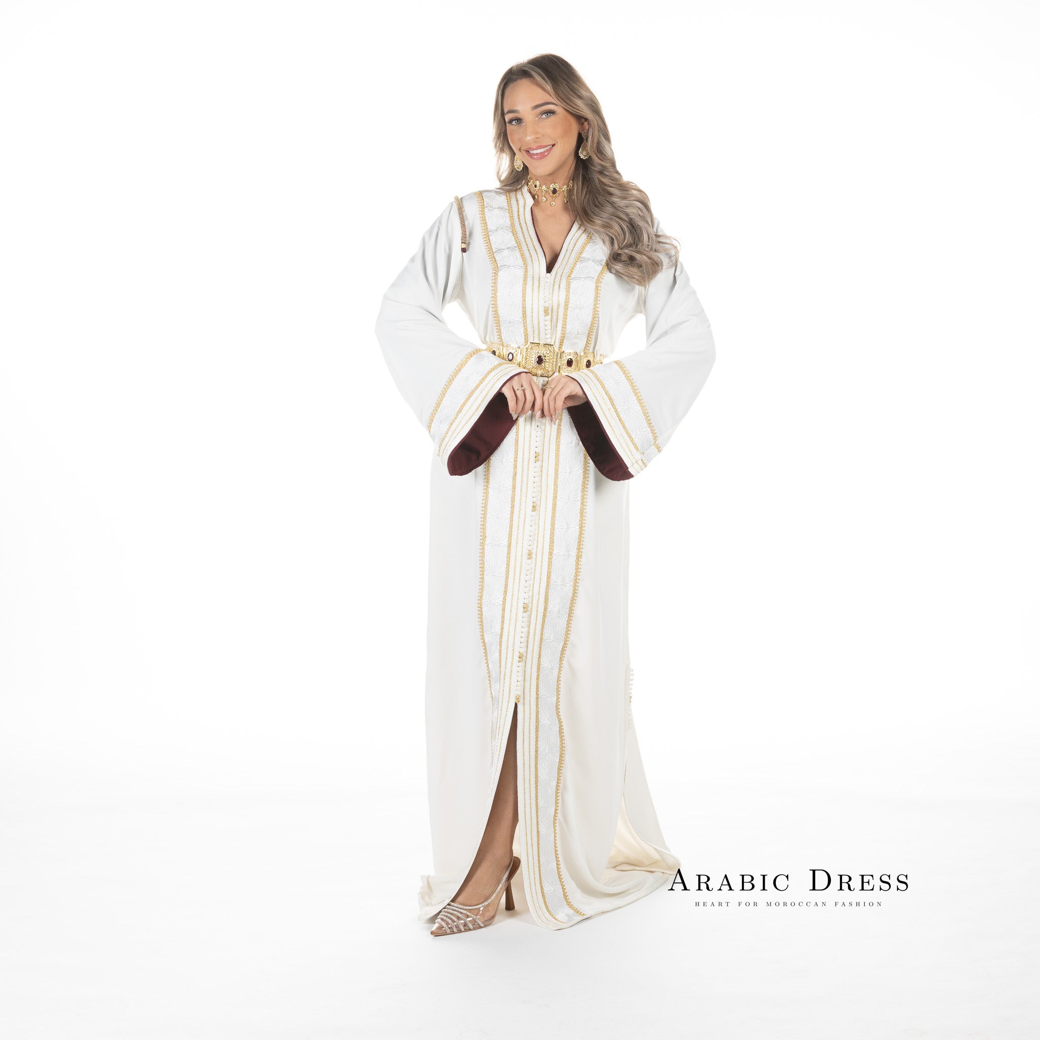 Caftan Camilia Brokenwhite