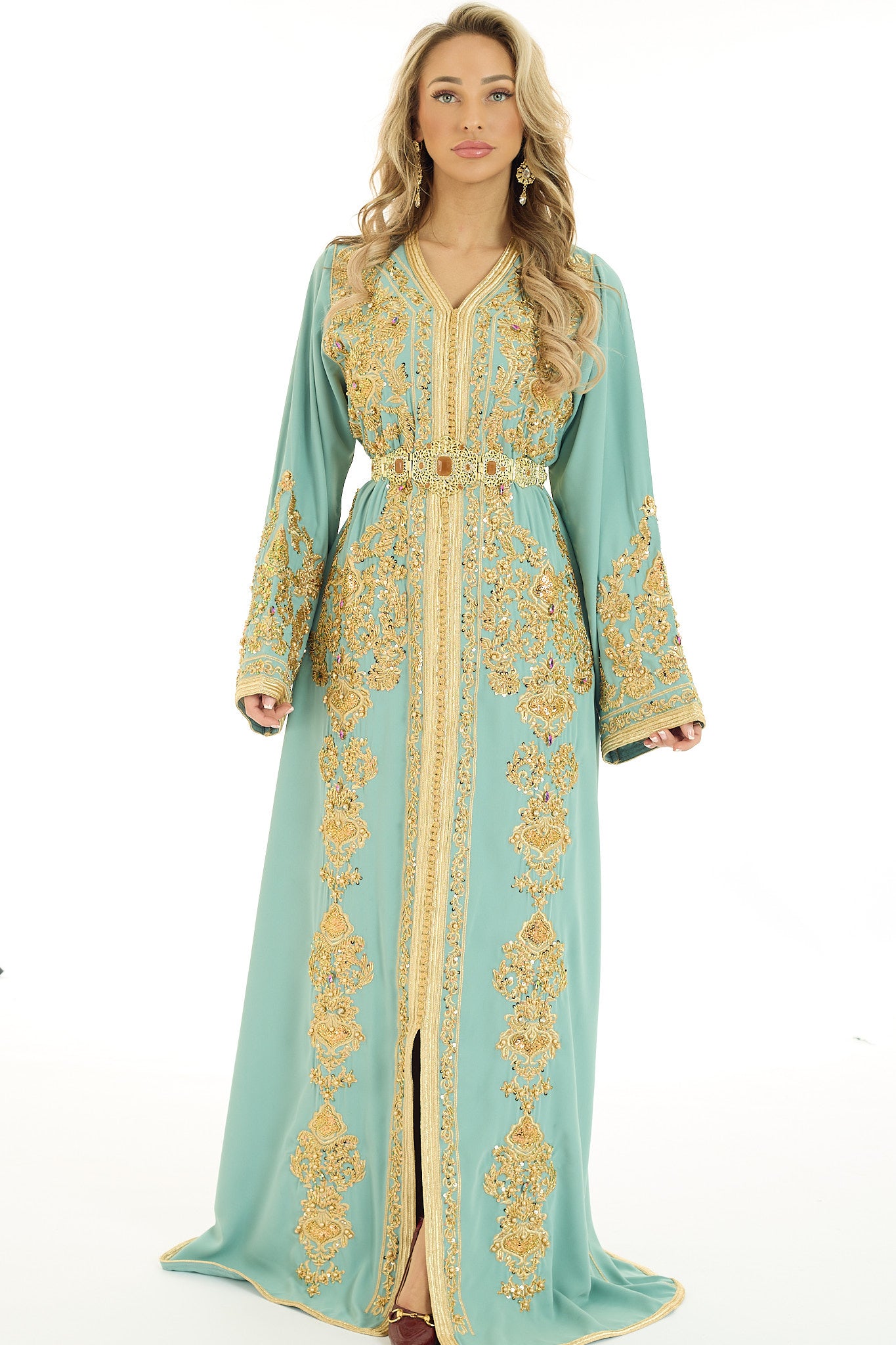 Caftan Souhaila Mintgreen