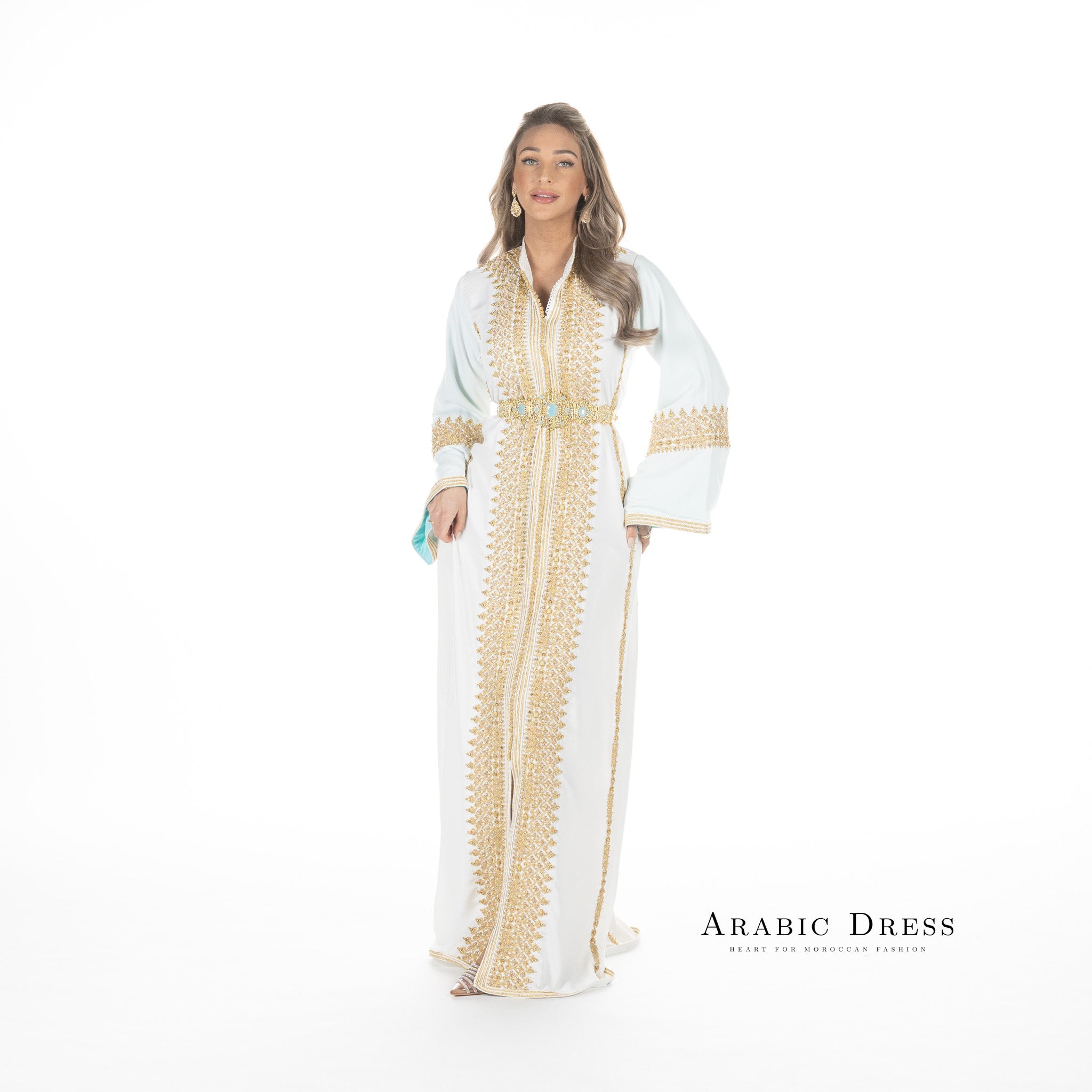 Caftan Dounia Brokenwhite