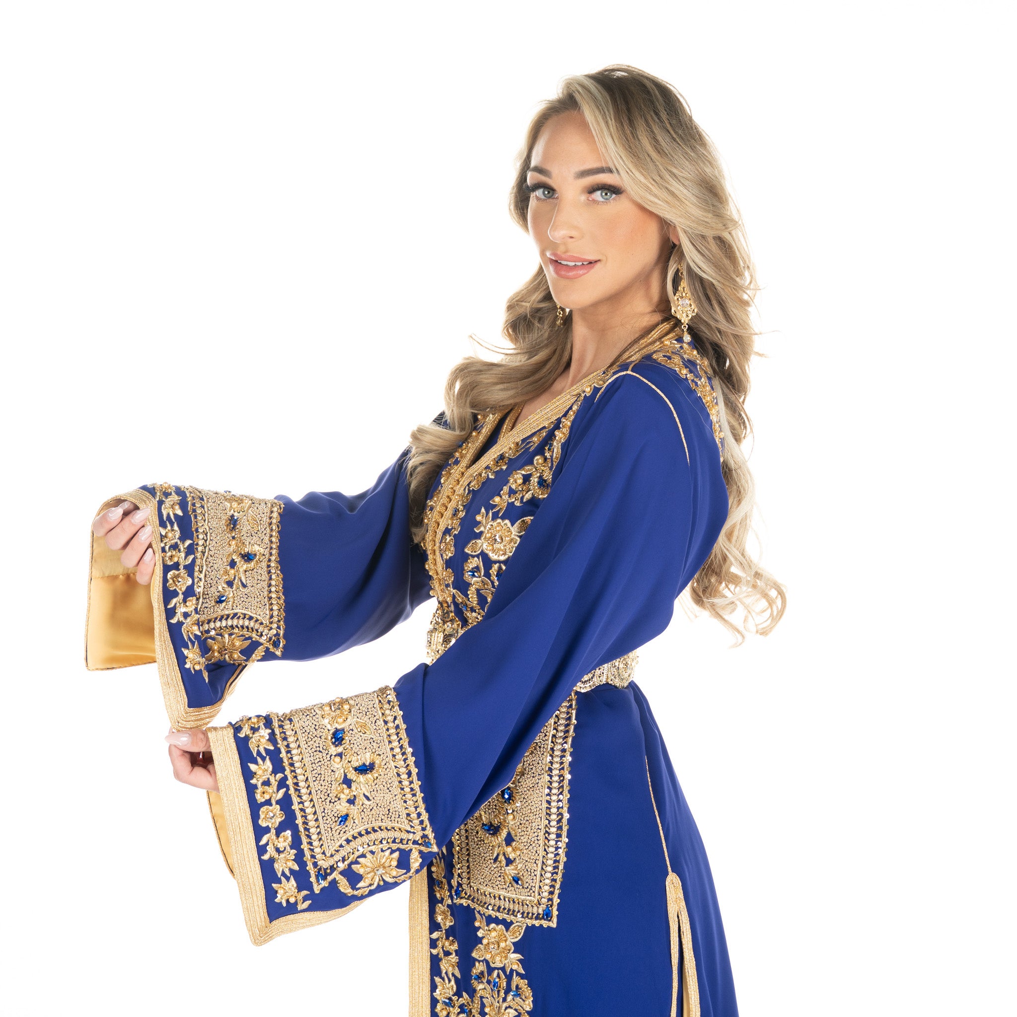 Exclusieve Caftan Levi Royal Blue