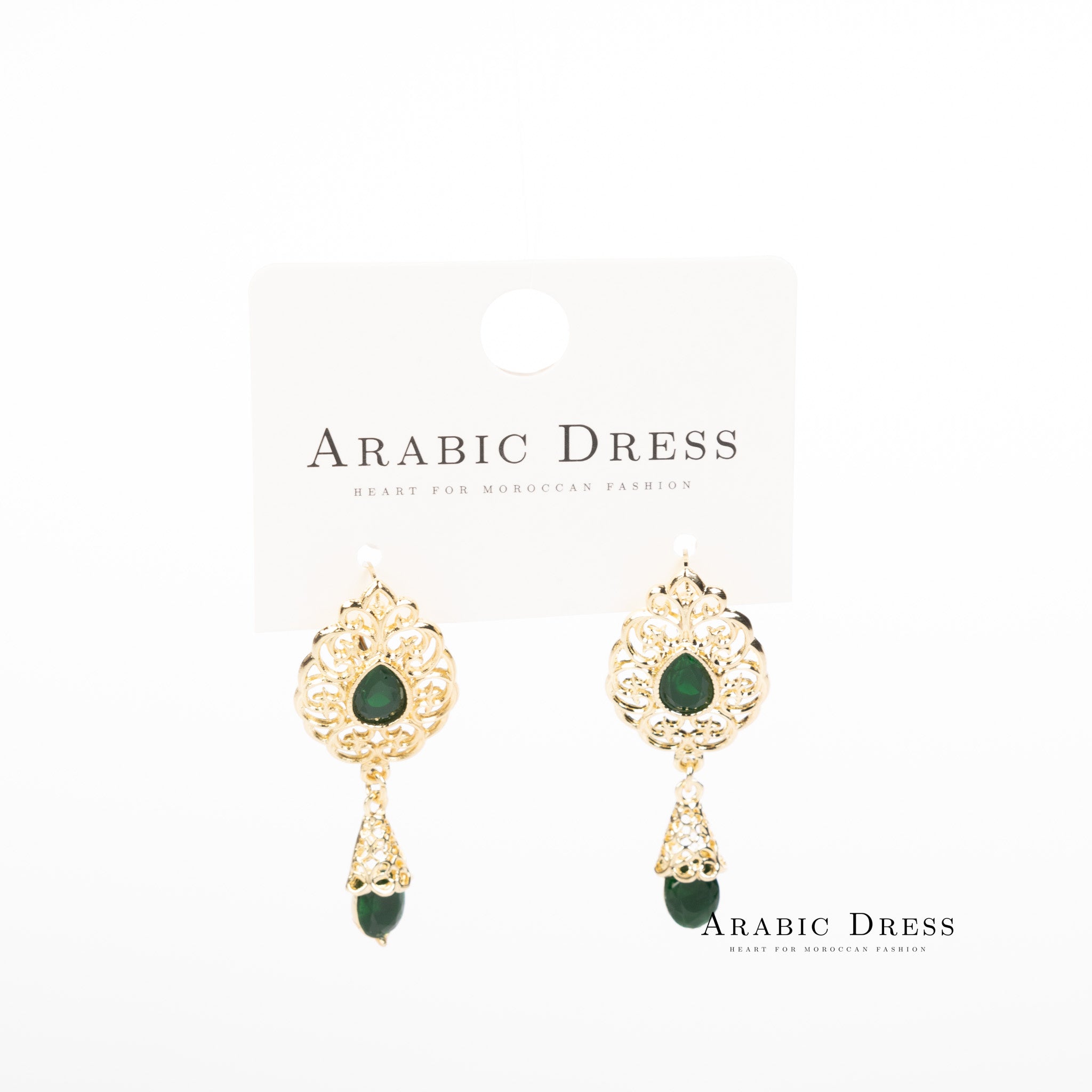 Darkgreen Nabi Earrings