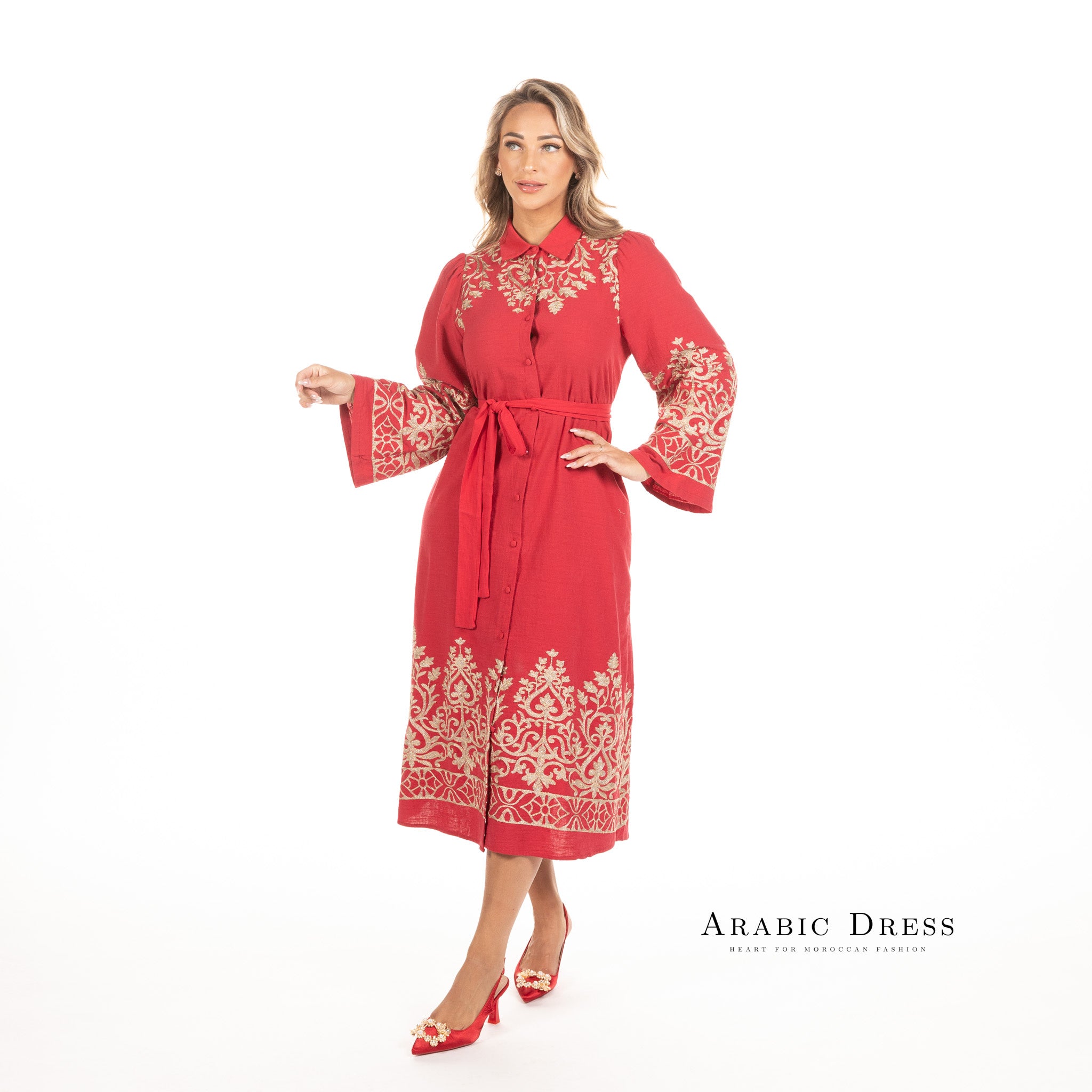 Caftan Lara Red