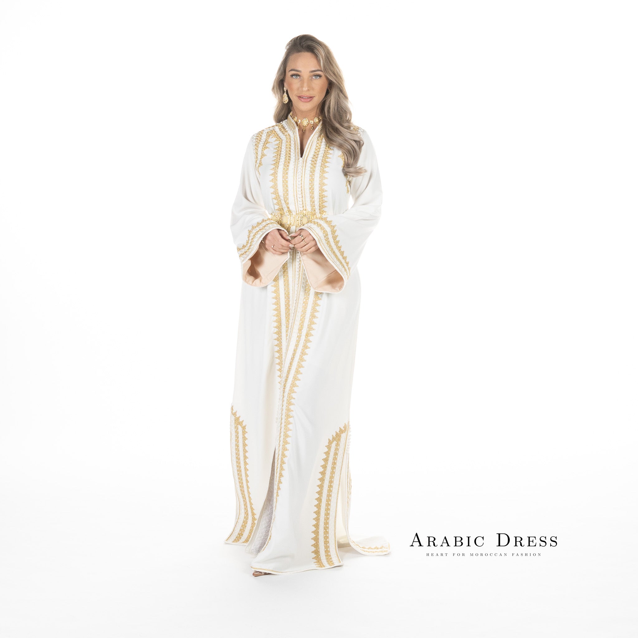 Caftan Tasnim Brokenwhite
