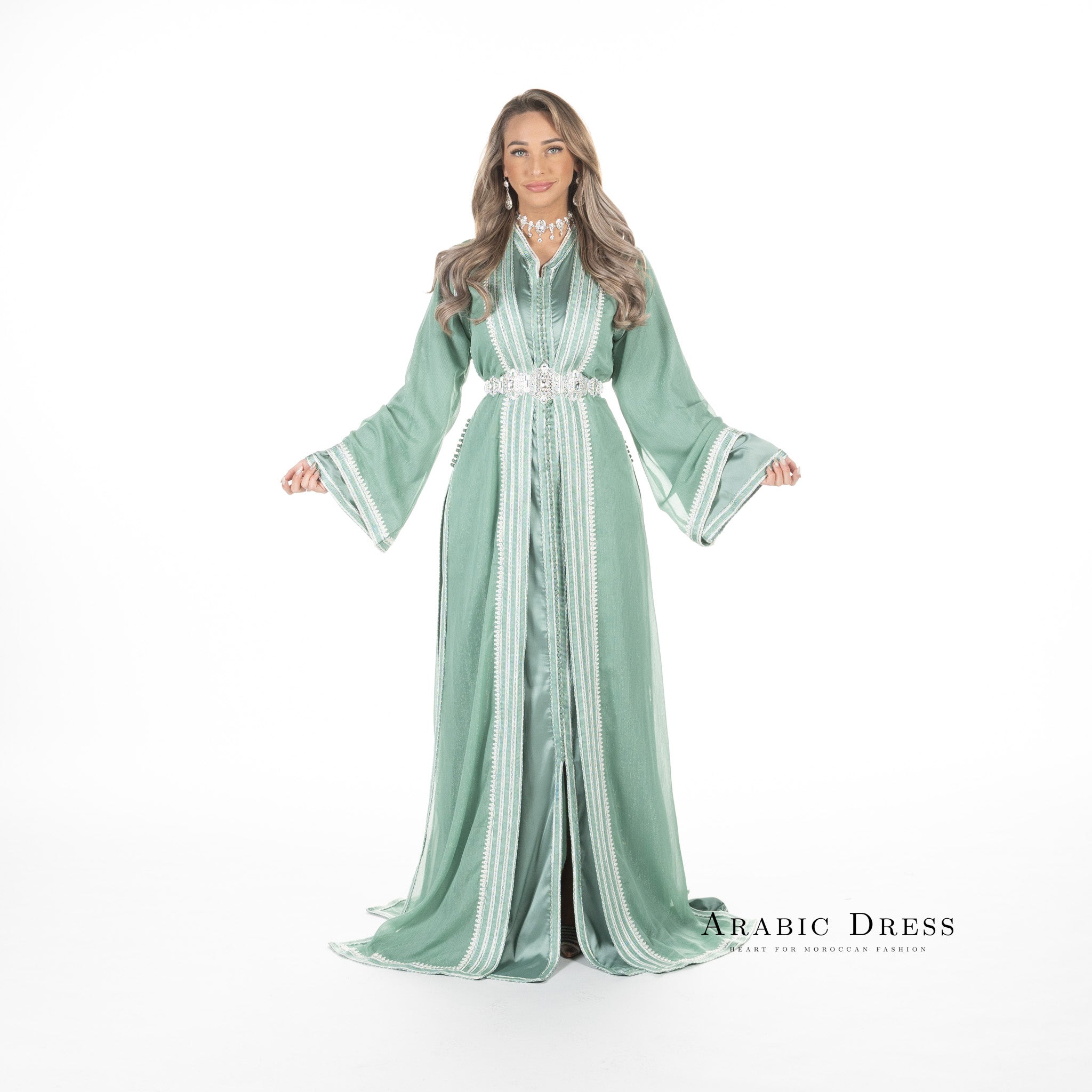 Caftan Hiba Green