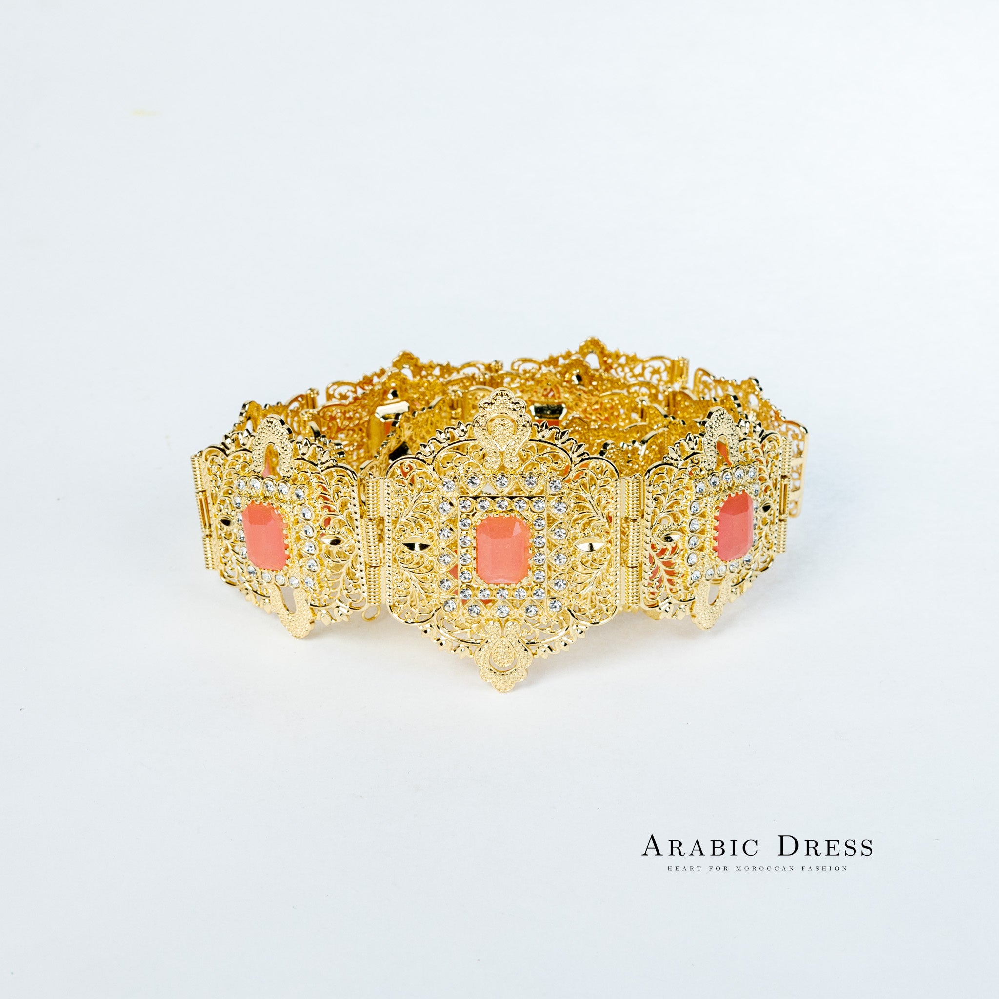 Mihi Gold/K Pink Belt