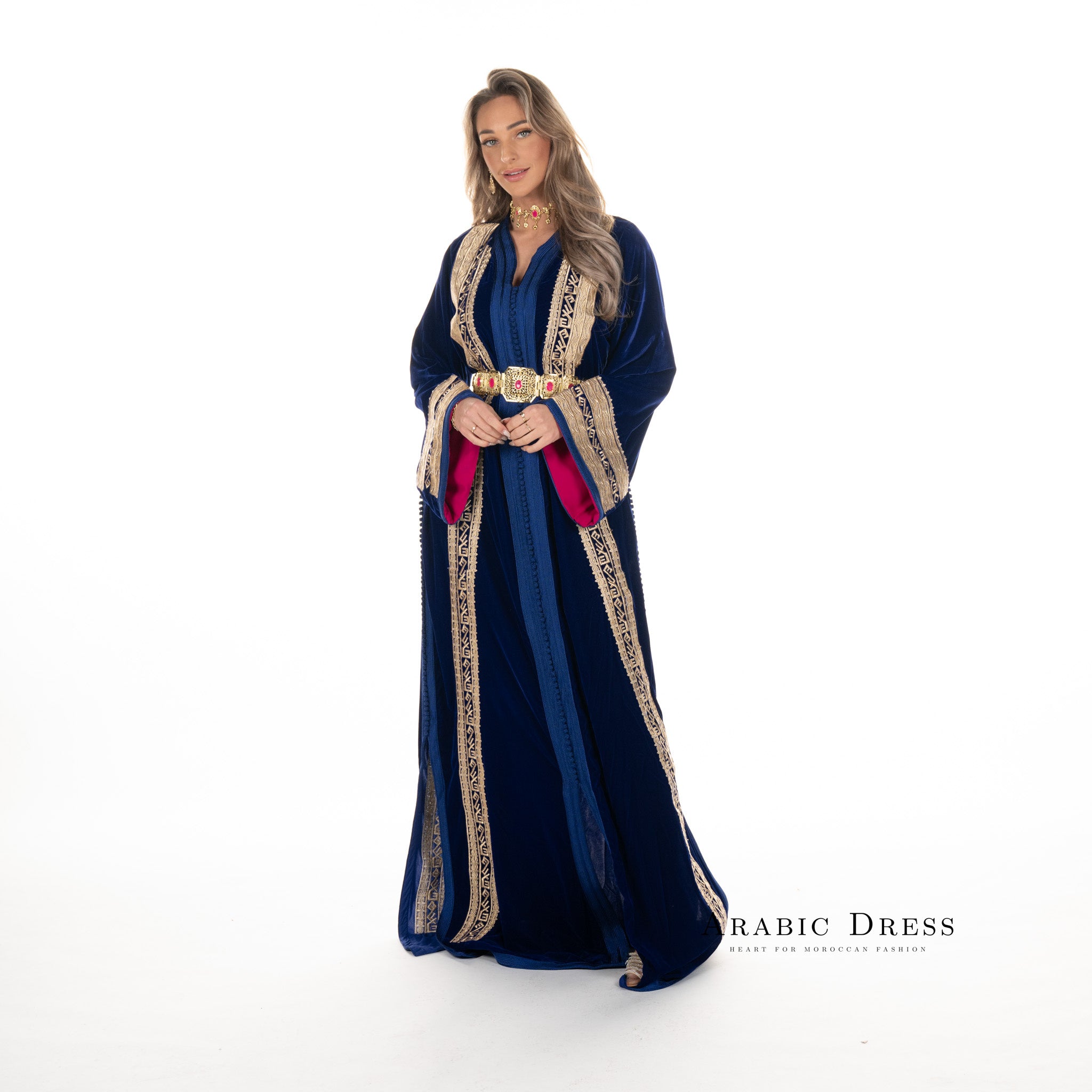 Caftan Romeisa Royalblue