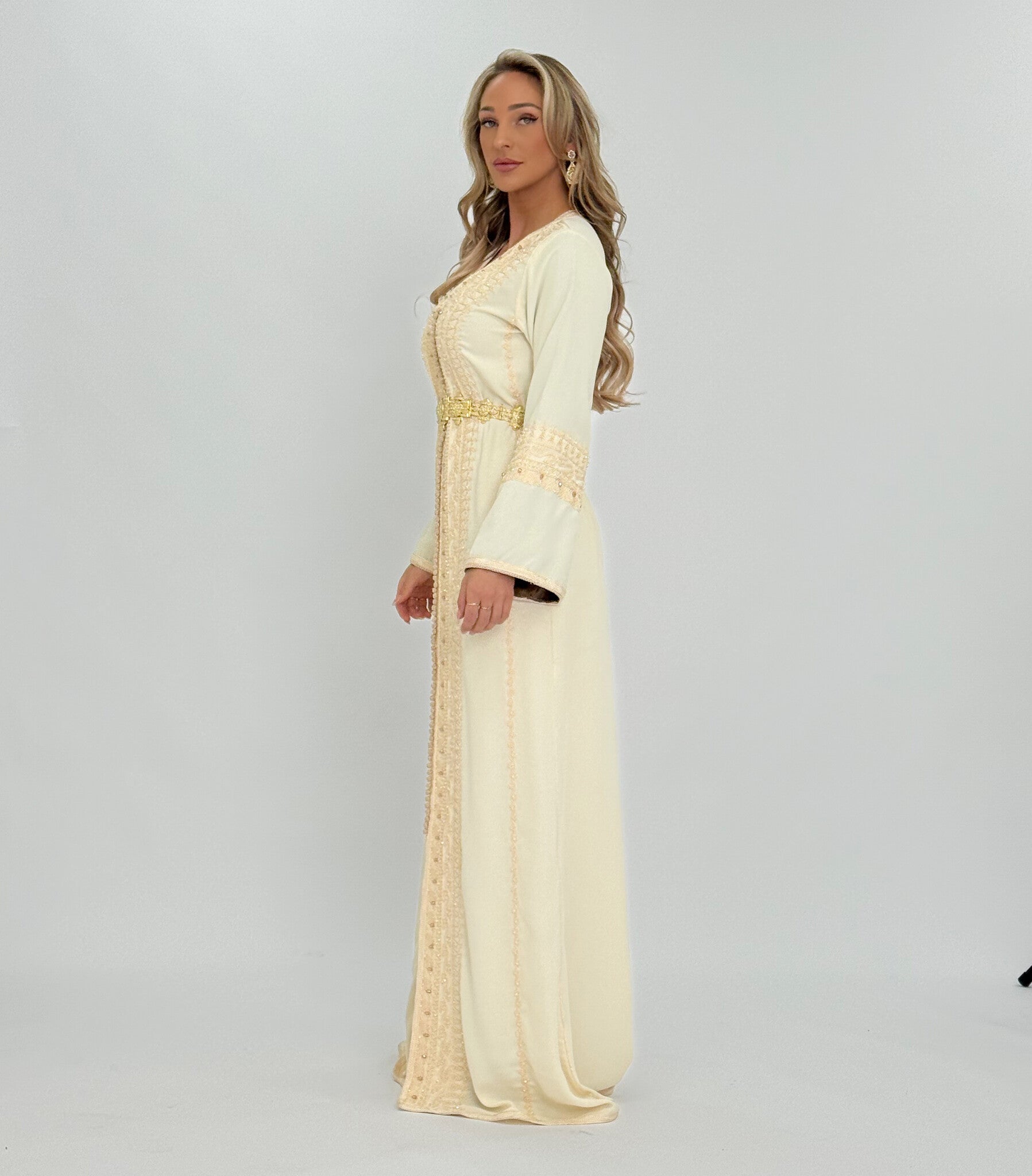Caftan Lamyae Cream