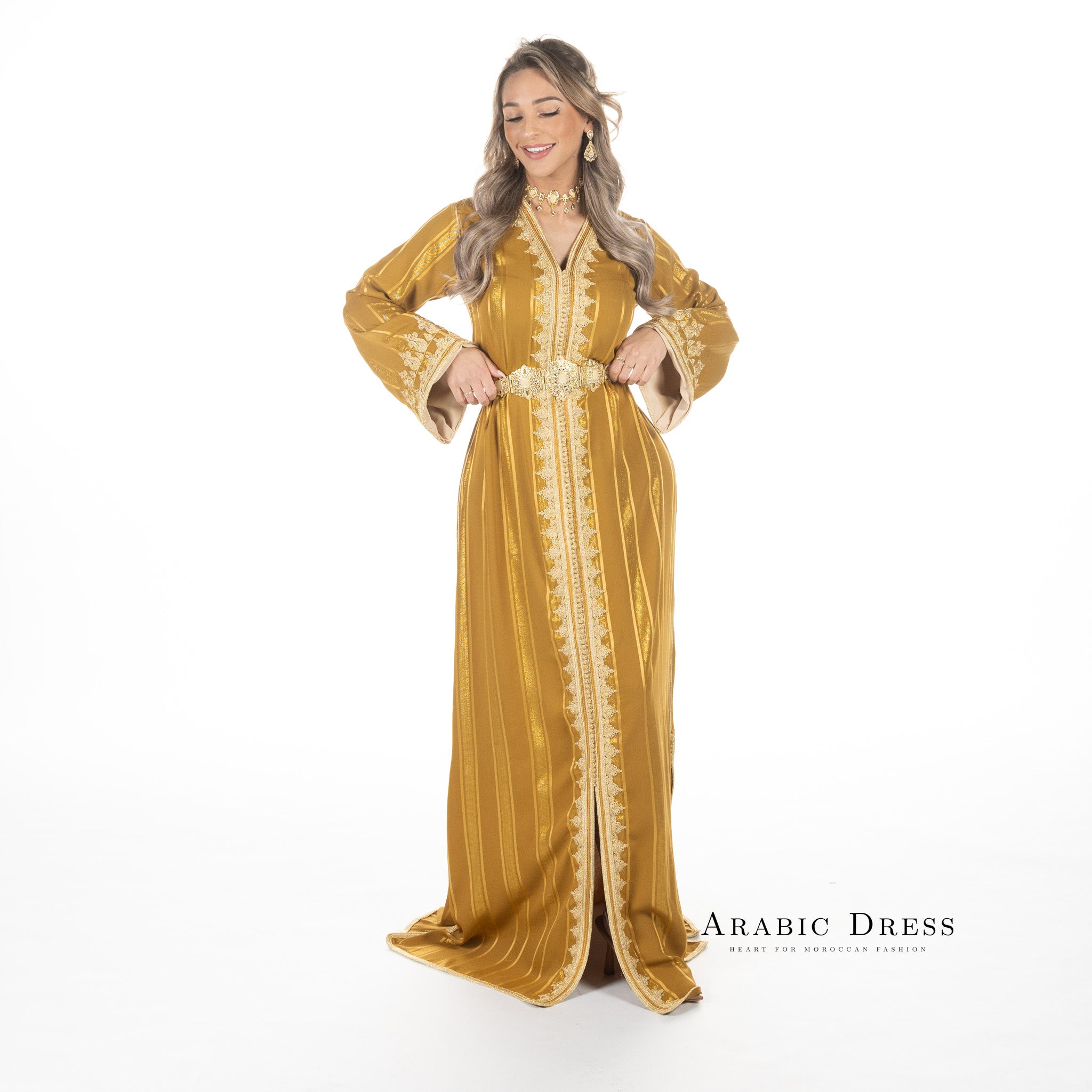 Caftan Hidaya Darkolive Green