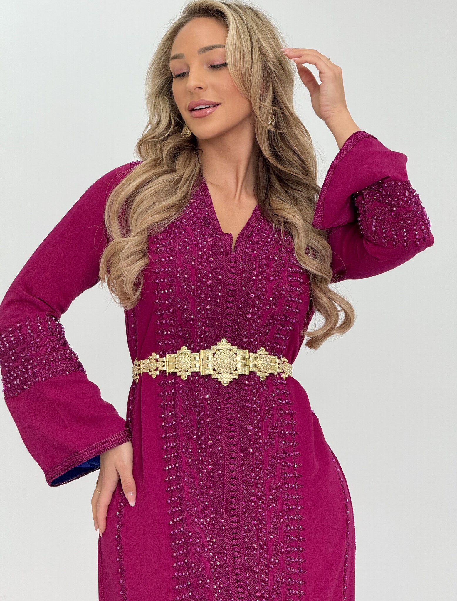 Caftan Lamyae Magenta