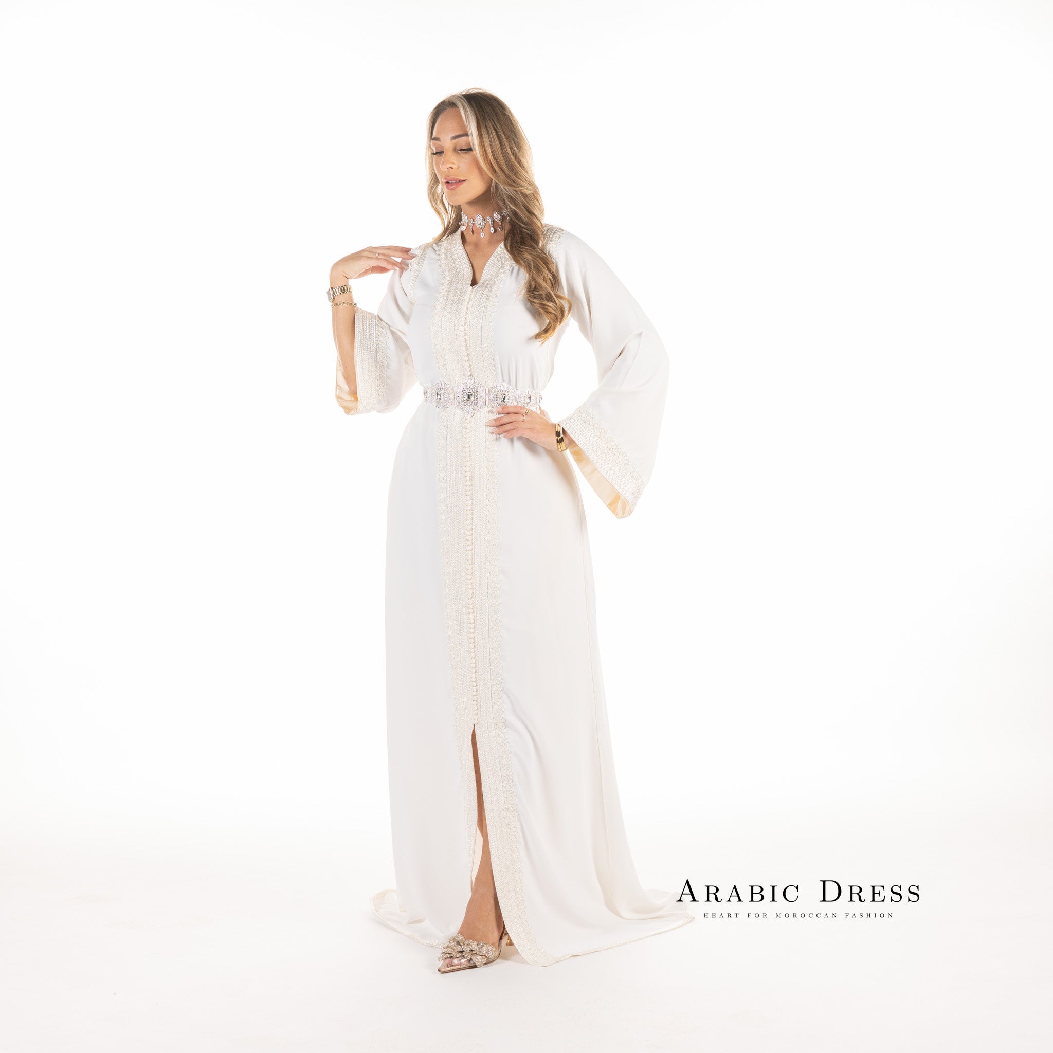Caftan Safae Brokenwhite